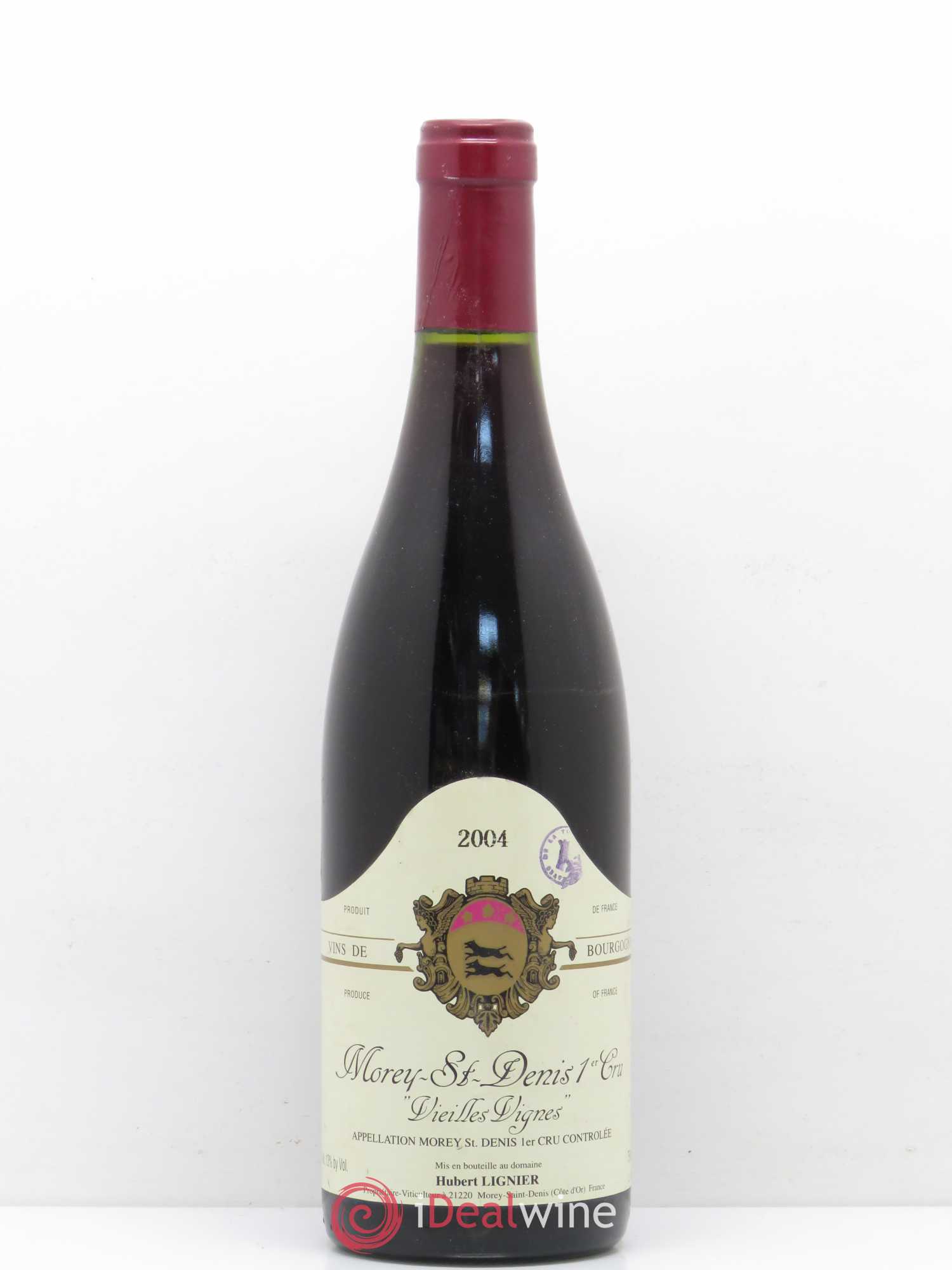 Morey-Saint-Denis 1er Cru Vieilles vignes Domaine Lignier-Michelot 2004 - Posten von 1 Flasche - 0