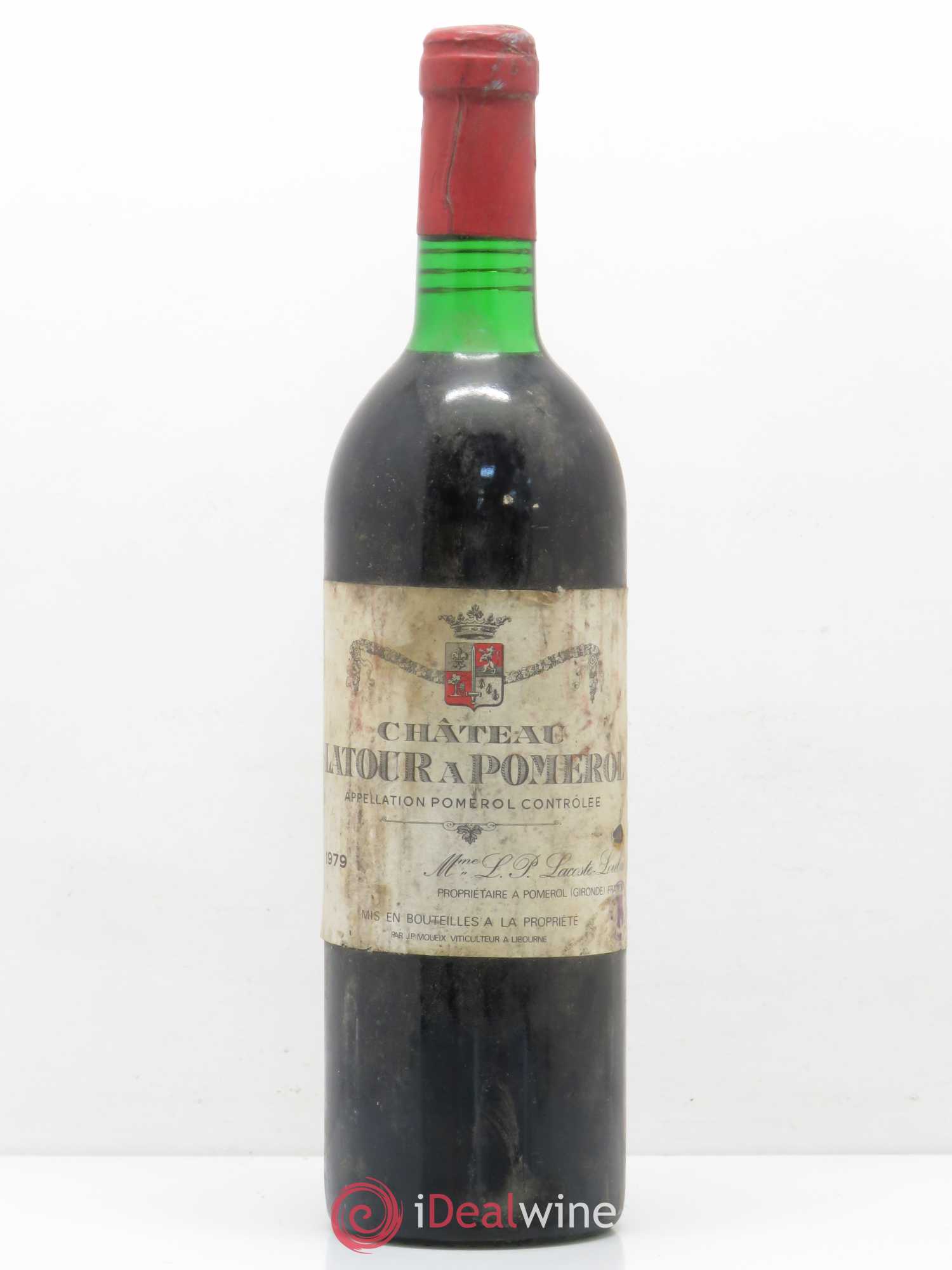 Château Latour à Pomerol 1979 - Lot de 1 bouteille - 0