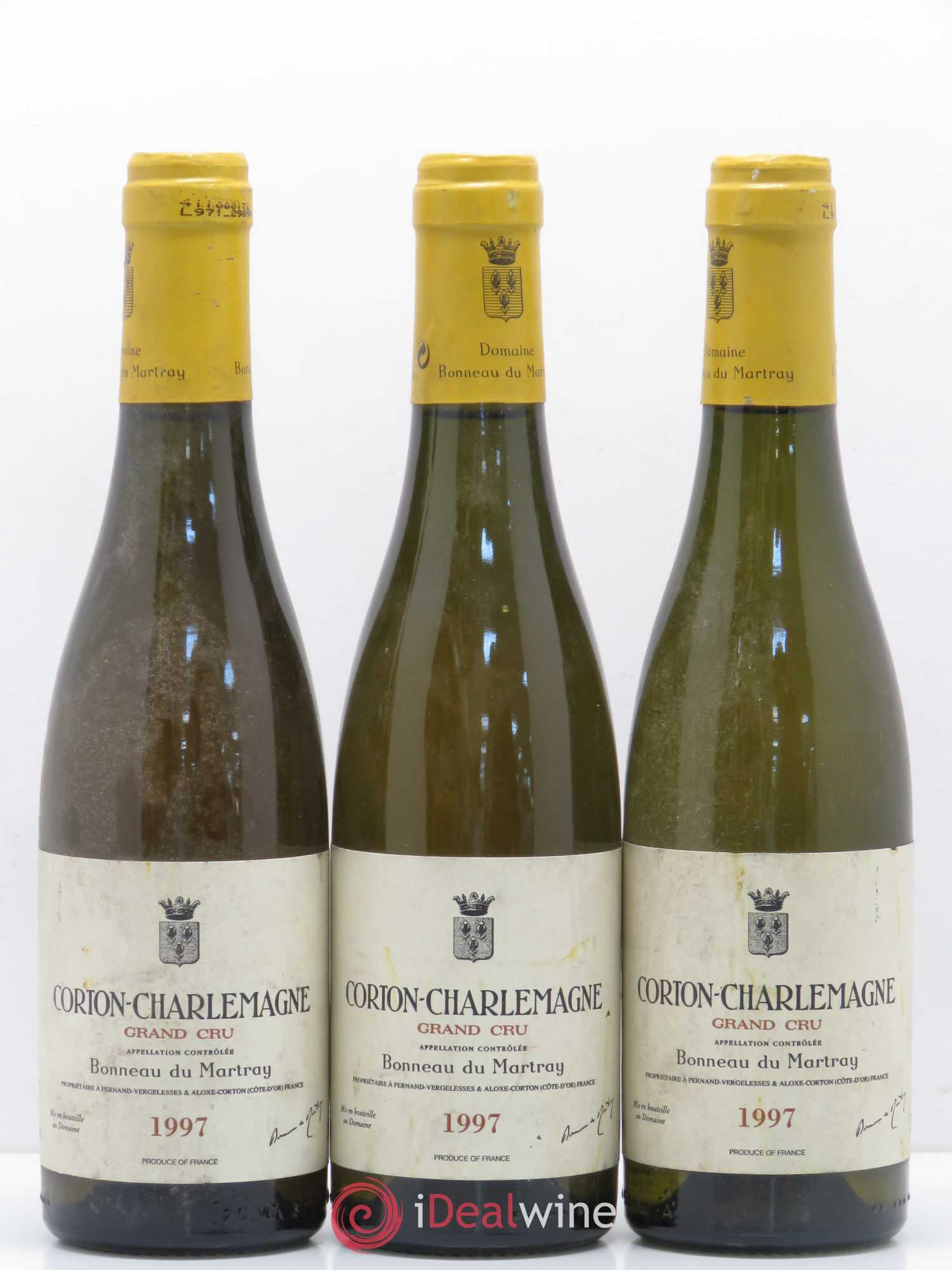 Corton-Charlemagne Grand Cru Bonneau du Martray (Domaine) 1997 - Lot de 12 demi bouteilles - 3