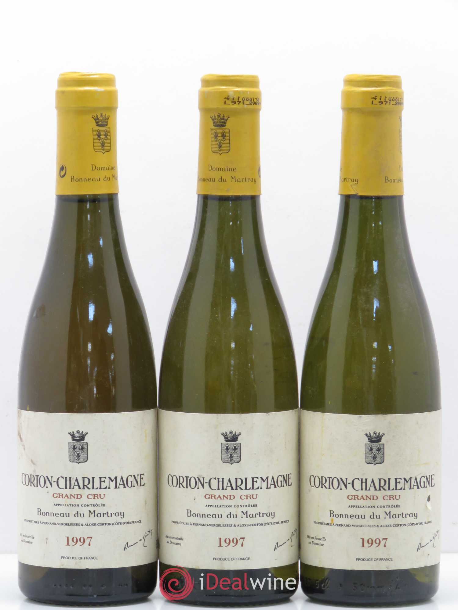 Corton-Charlemagne Grand Cru Bonneau du Martray (Domaine) 1997 - Lot de 12 demi bouteilles - 4