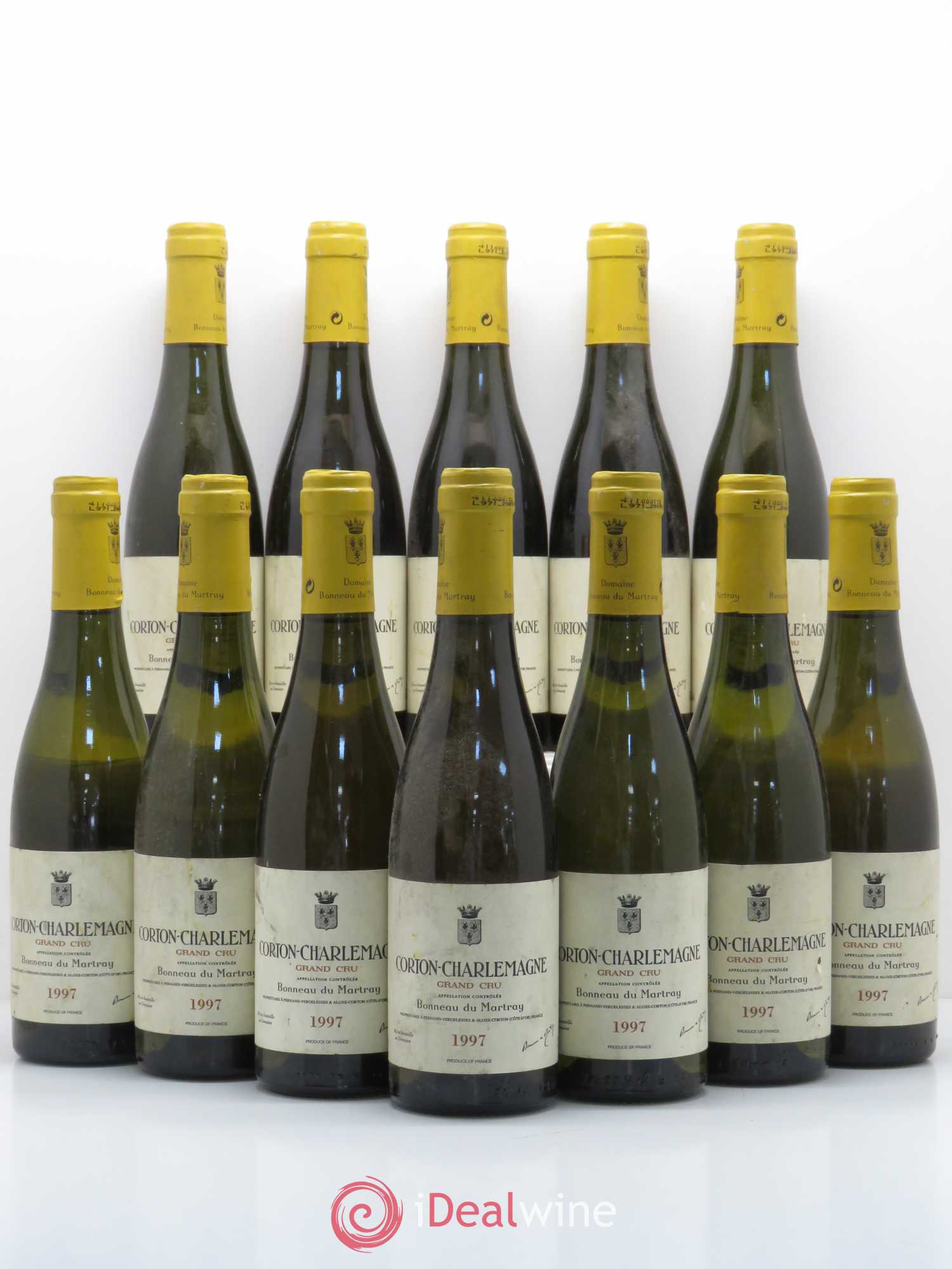 Corton-Charlemagne Grand Cru Bonneau du Martray (Domaine) 1997 - Lot de 12 demi bouteilles - 0