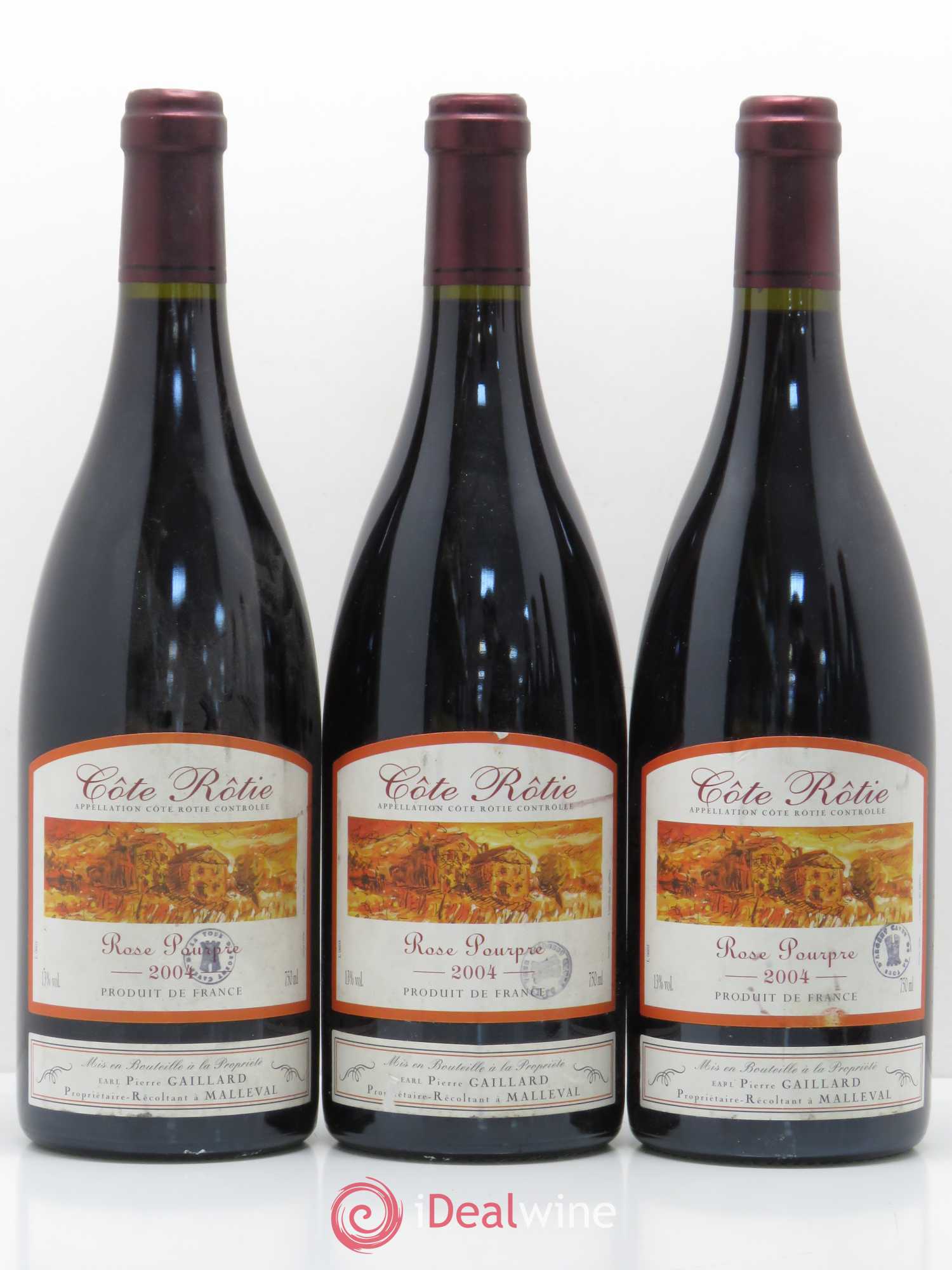 Côte-Rôtie Rose Pourpre Pierre Gaillard 2004 - Lot de 6 bouteilles - 2
