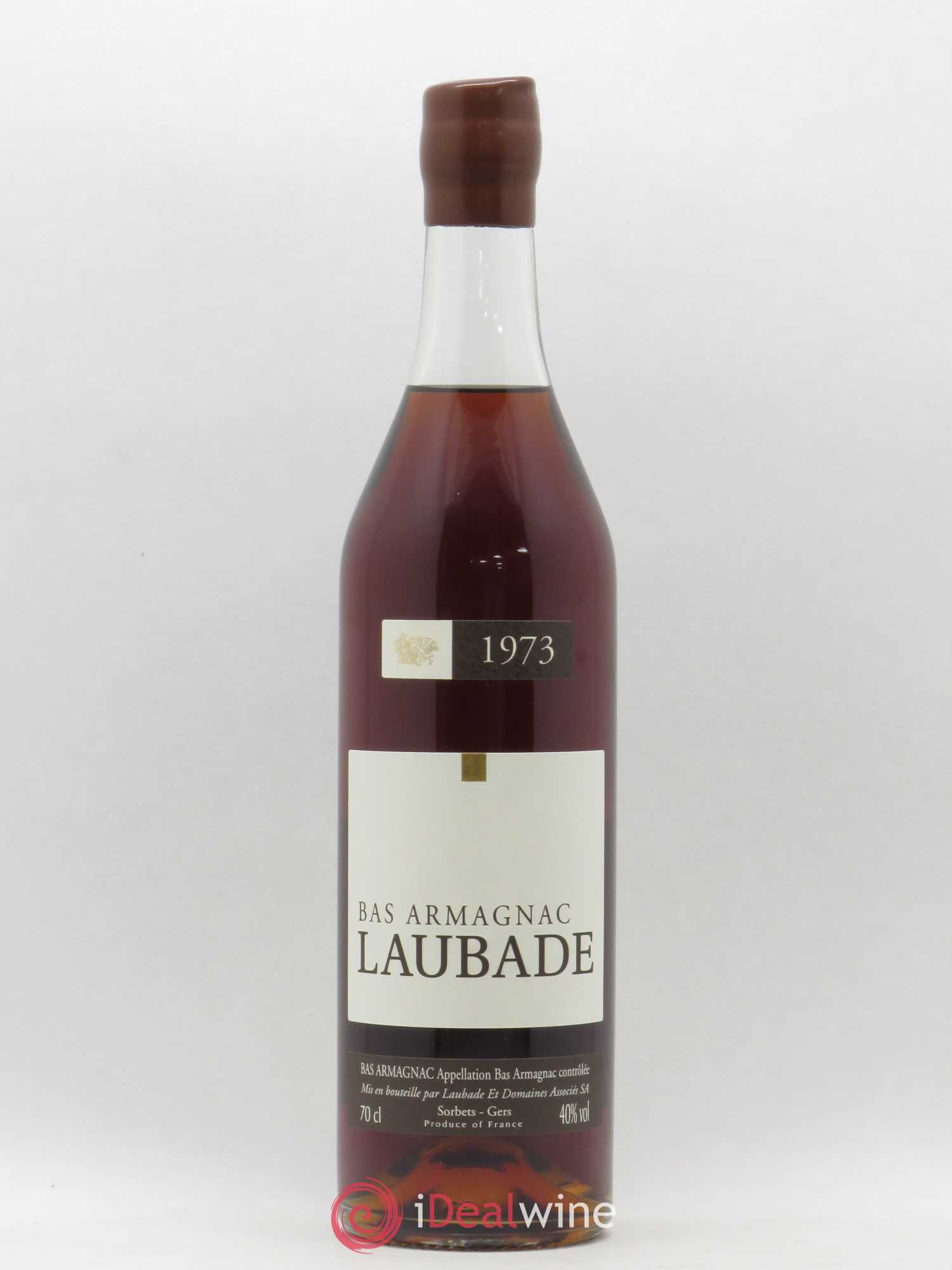 Bas-Armagnac Château de Laubade 1973 - Lot de 1 bouteille - 0