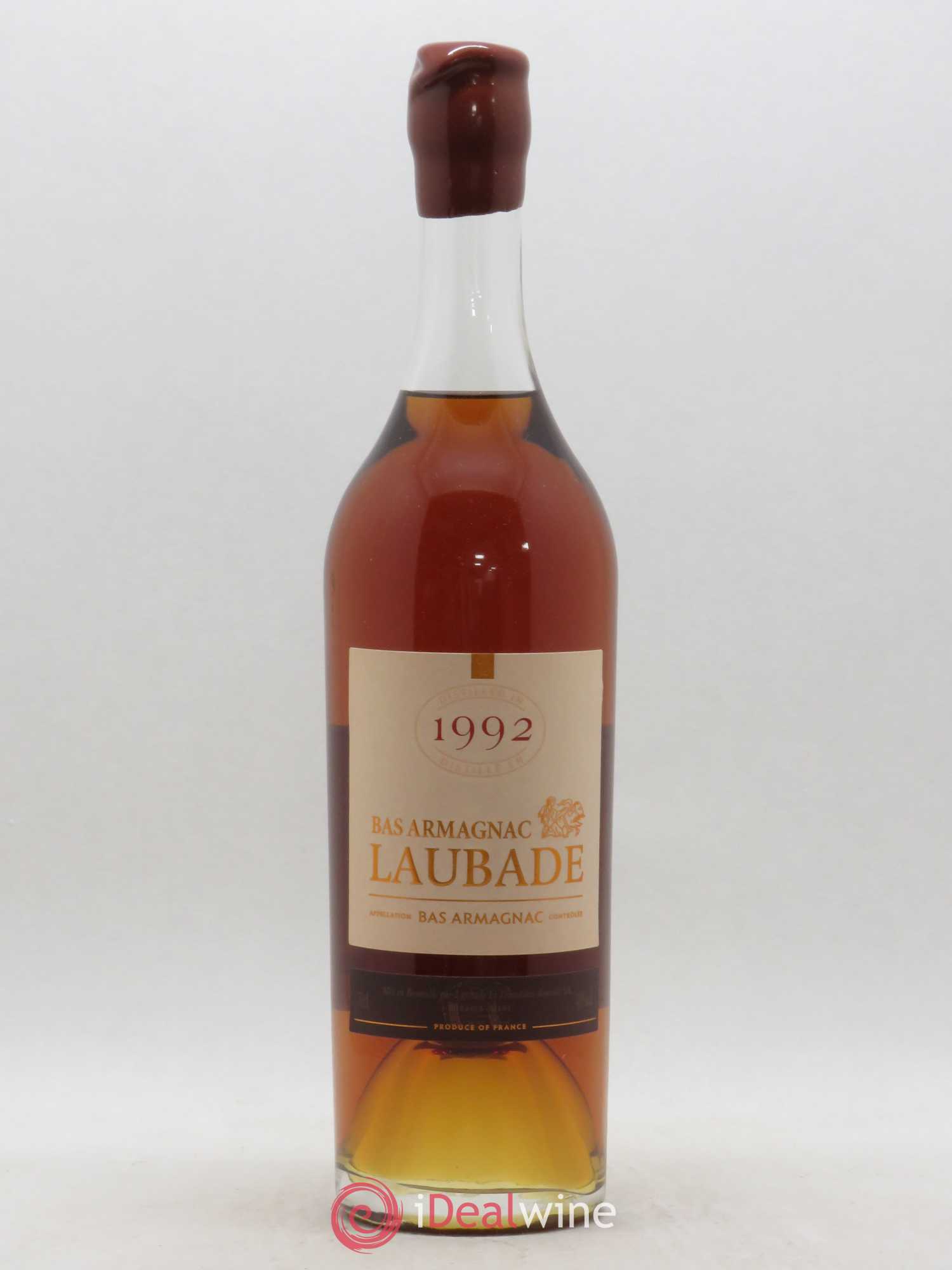 Bas-Armagnac Château de Laubade 1992 - Lot de 1 bouteille - 0