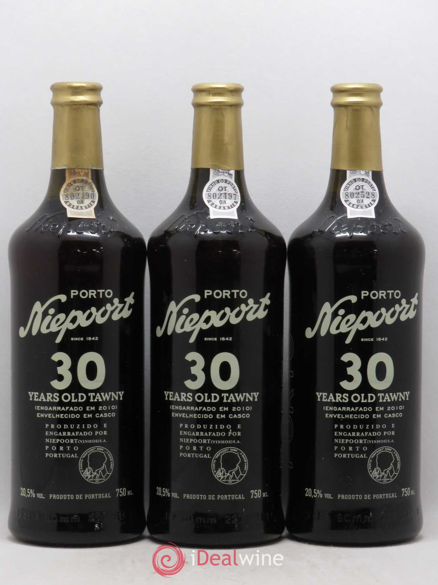 Porto Nieport 30 ans - Posten von 3 Flaschen - 0