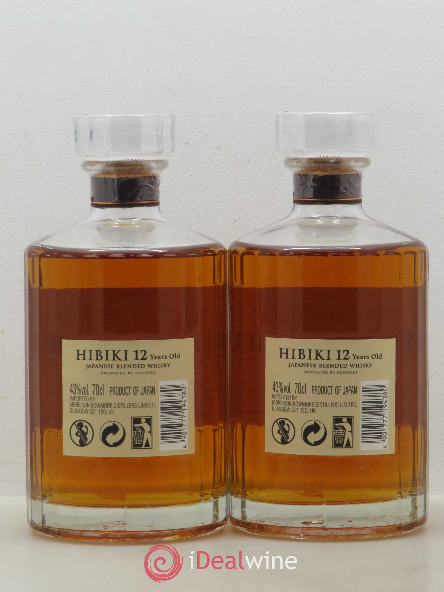 Whisky Hibiki 12 ans - Posten von 2 Flaschen - 1