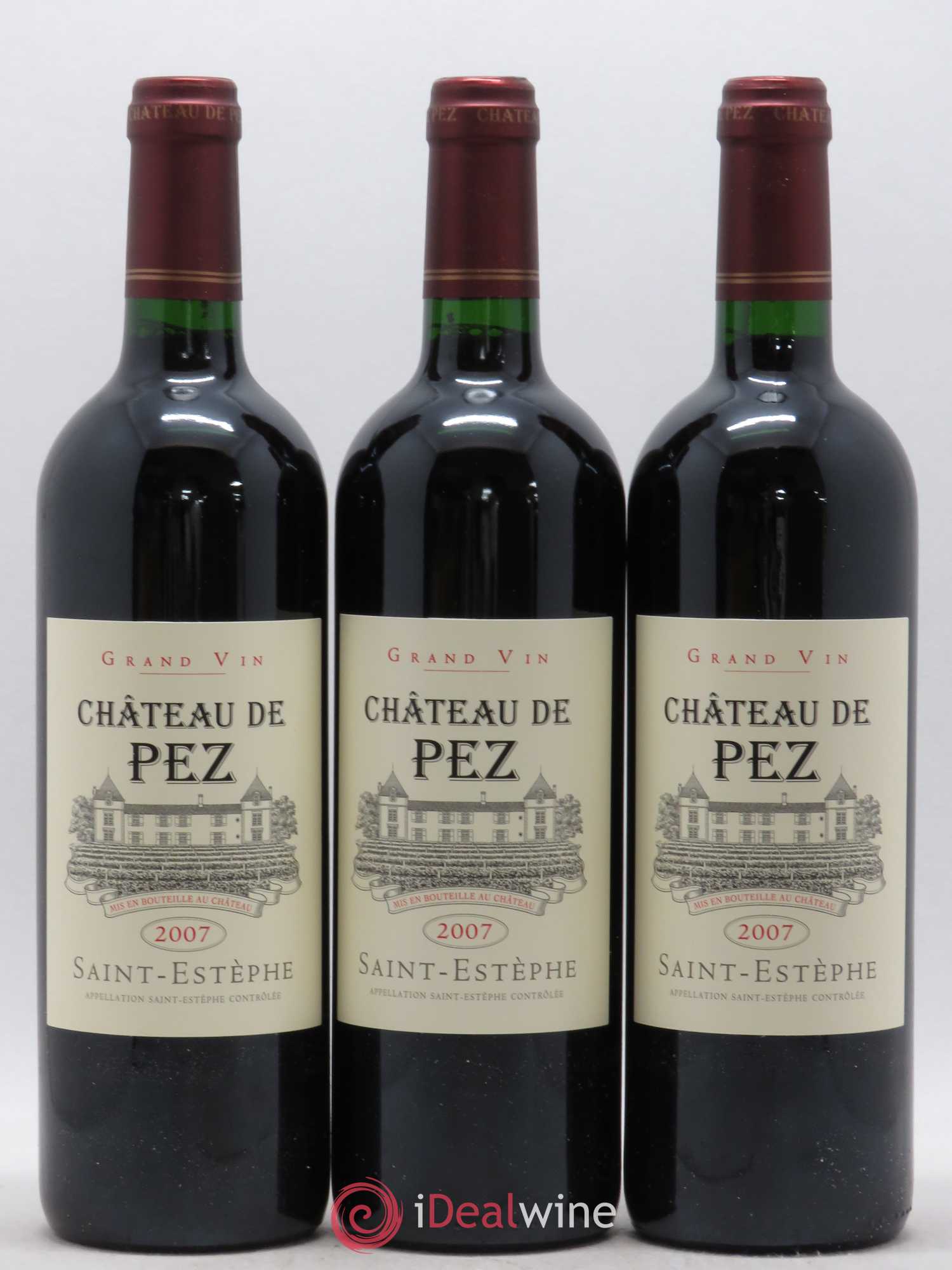 Château de Pez 2007 - Lot de 6 bouteilles - 1