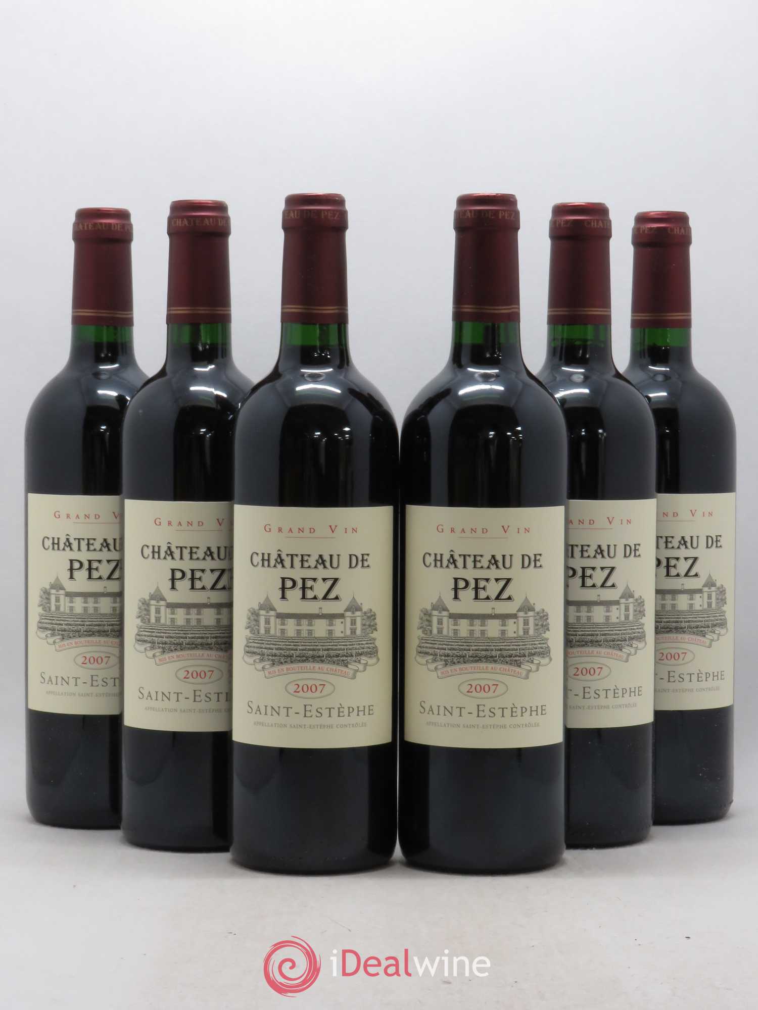 Château de Pez 2007 - Lot de 6 bouteilles - 0
