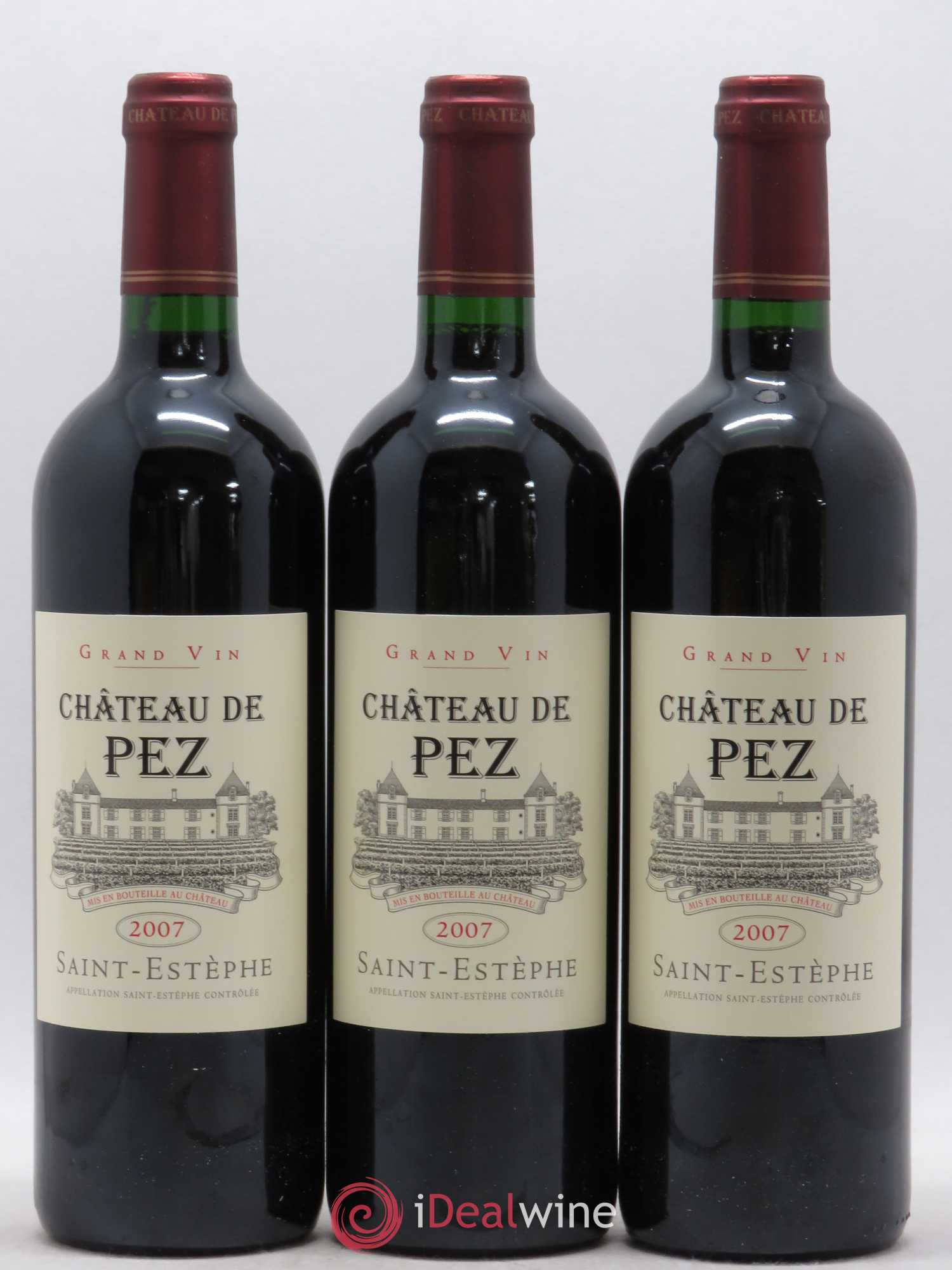 Château de Pez 2007 - Lot de 6 bouteilles - 1
