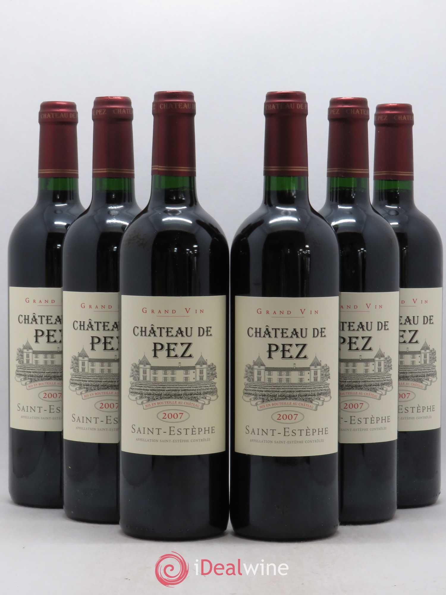 Château de Pez 2007 - Lot de 6 bouteilles - 0