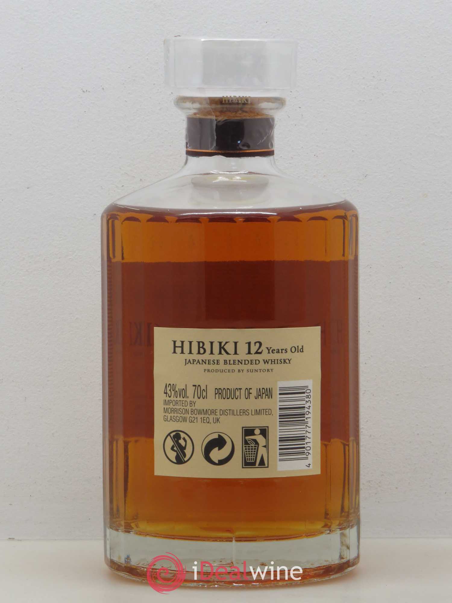 Whisky Hibiki 12 ans - Posten von 1 Flasche - 1