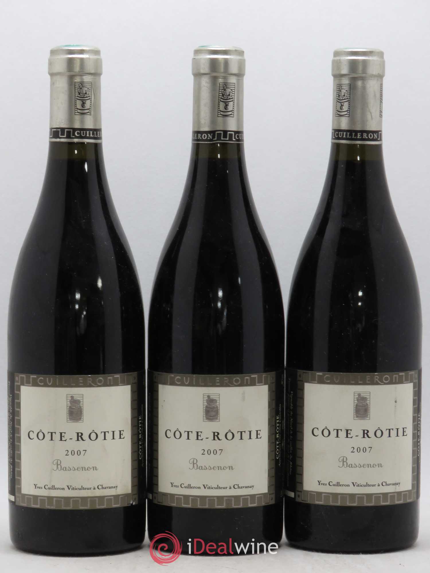 Côte-Rôtie Bassenon Yves Cuilleron (Domaine) 2007 - Lot de 3 bouteilles - 0