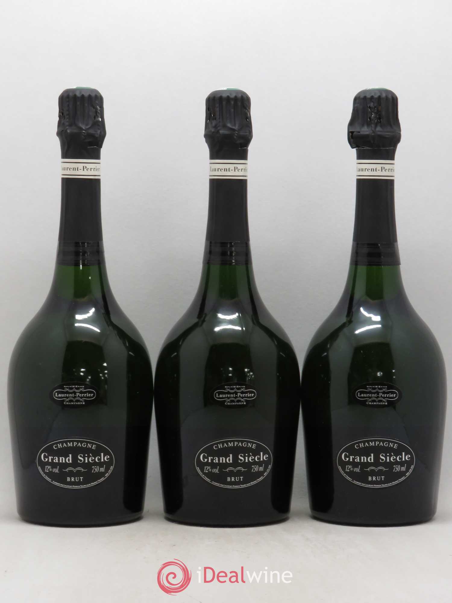 Grand Siècle Laurent Perrier - Lot de 3 bouteilles - 0