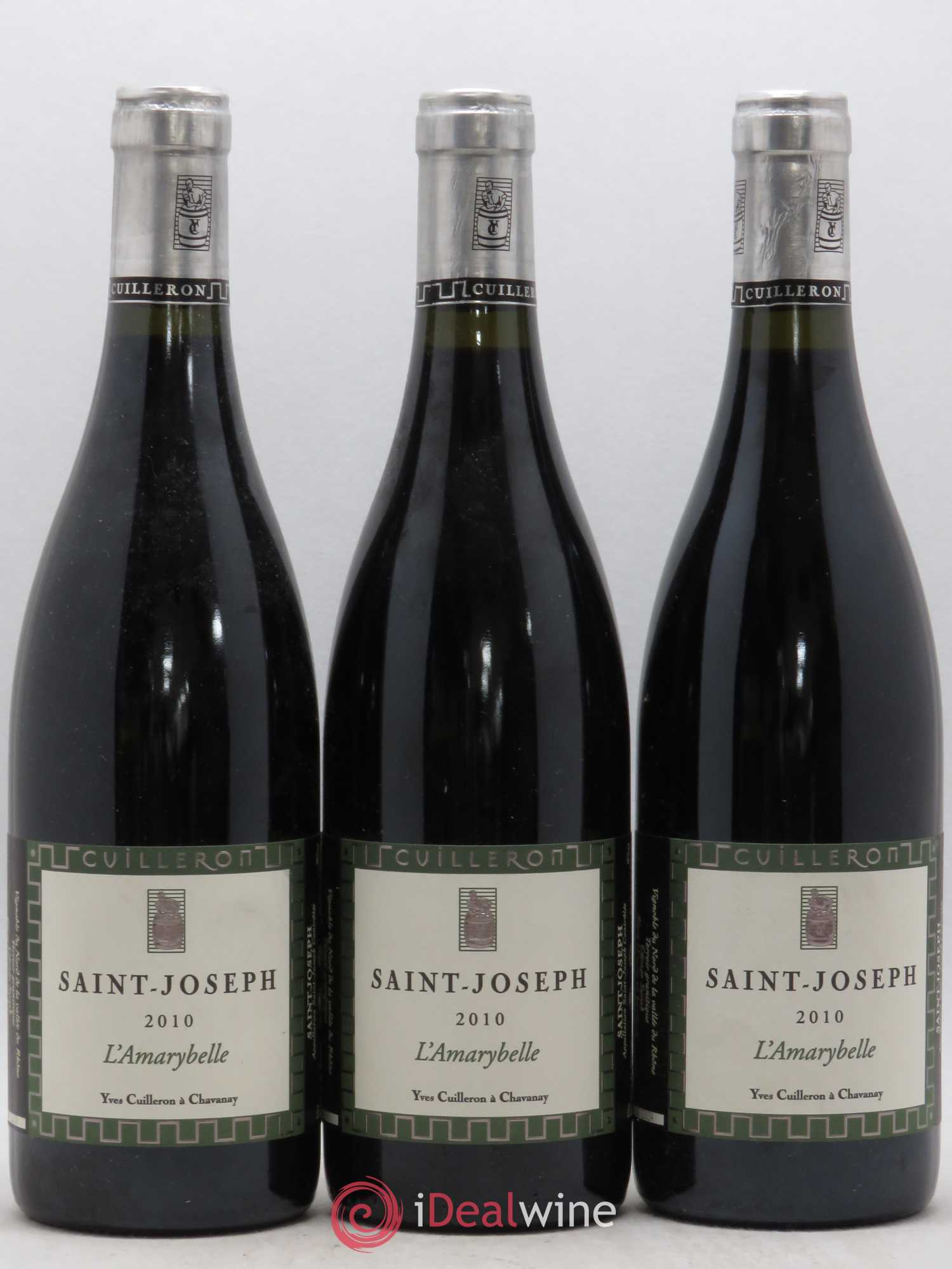 Saint-Joseph L'Amarybelle Yves Cuilleron (Domaine) 2010 - Lot de 3 bouteilles - 0