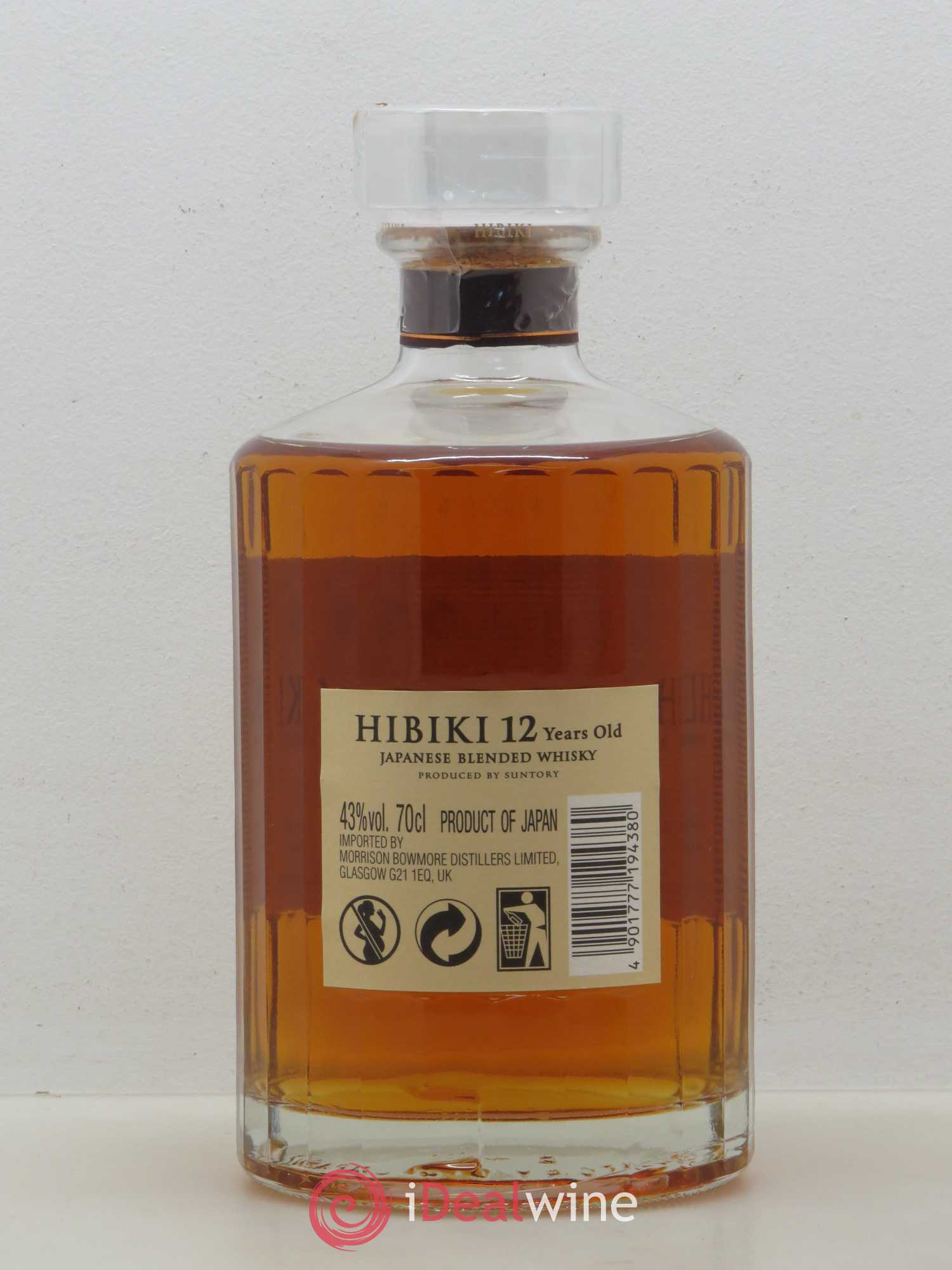 Whisky Hibiki 12 ans - Lot de 1 bouteille - 1