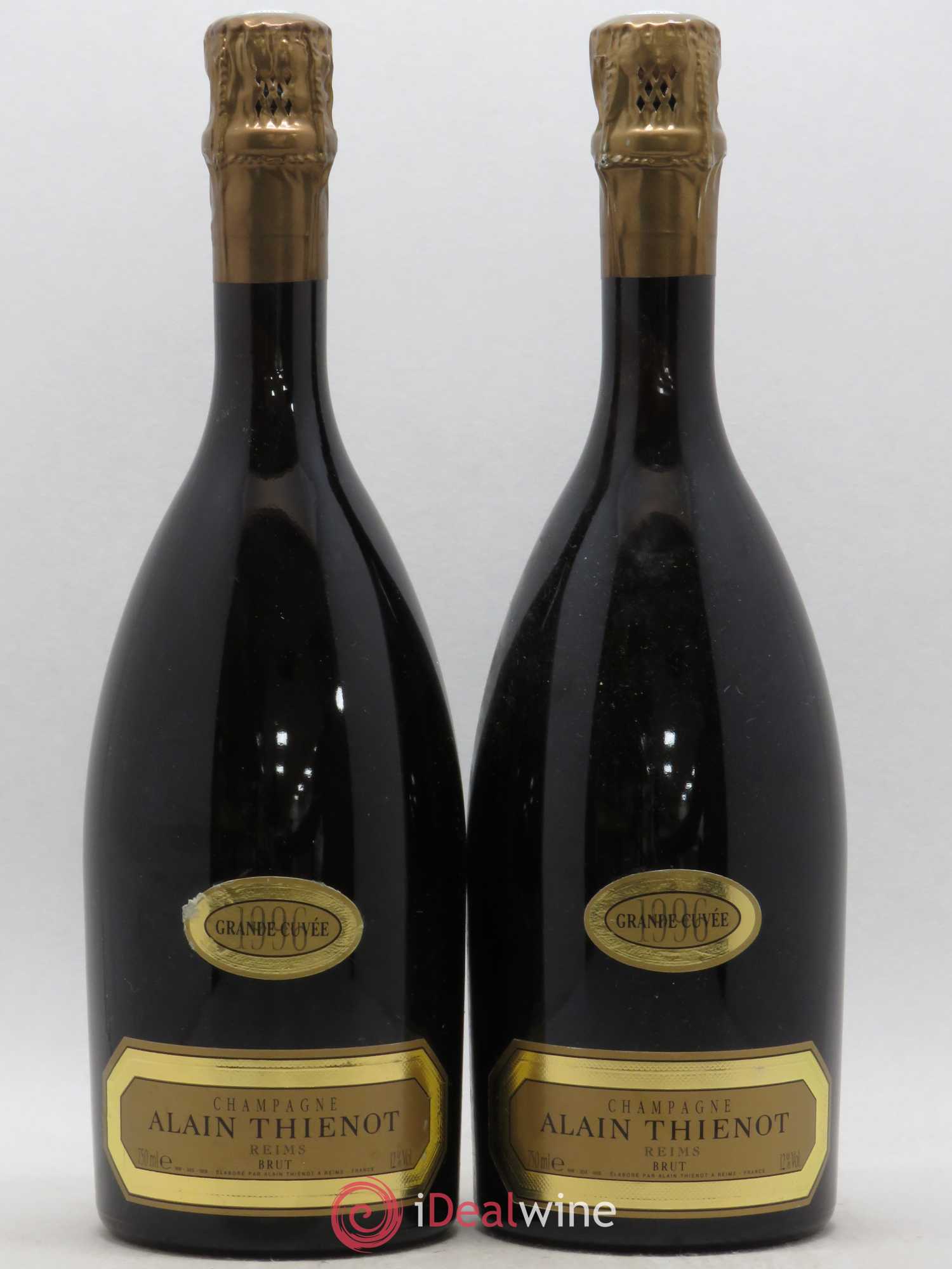 Champagne Grande Cuvée Alain Thiénot 1996 - Posten von 2 Flaschen - 0