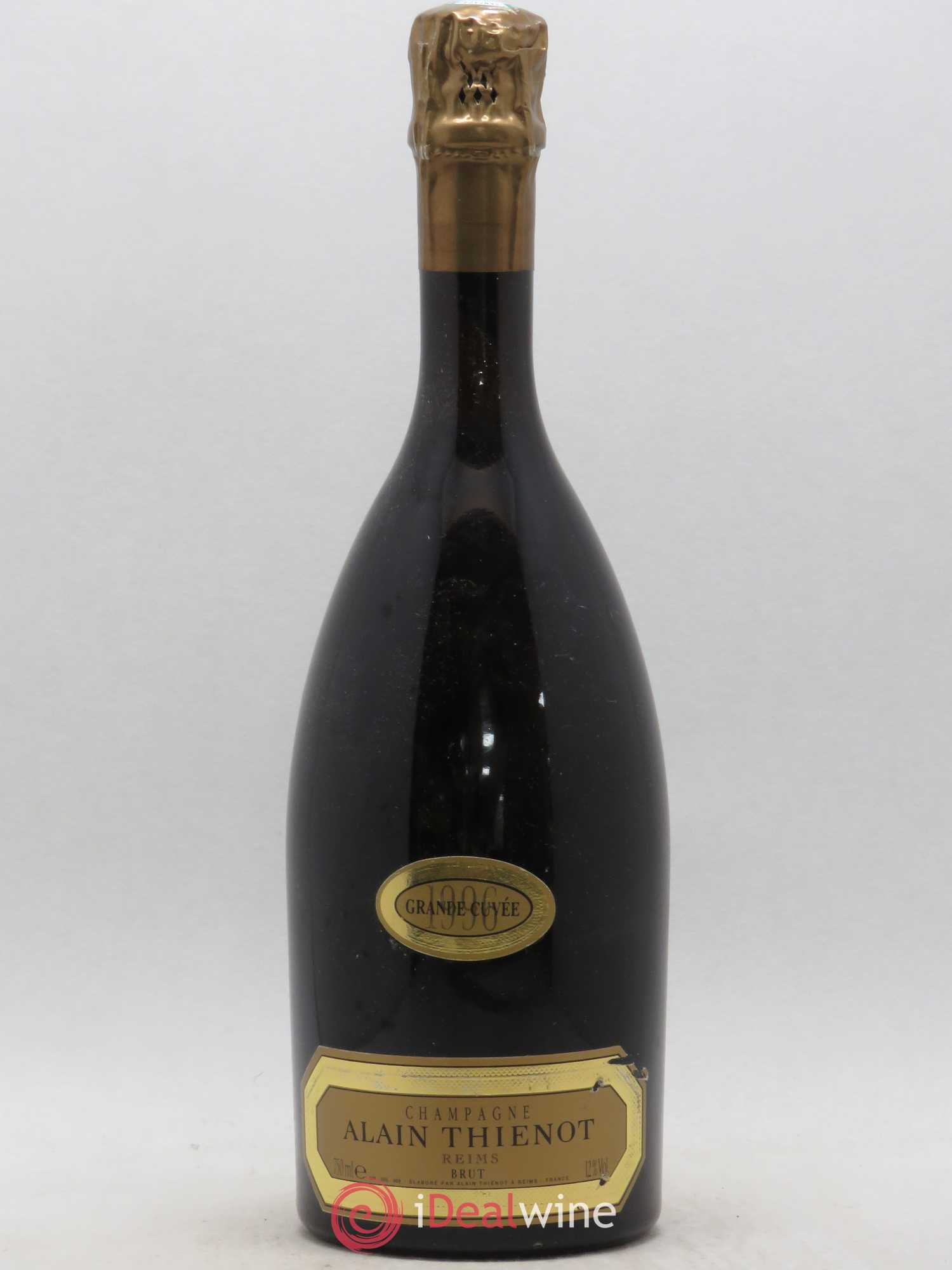 Champagne Grande Cuvée Alain Thiénot 1996 - Posten von 1 Flasche - 0