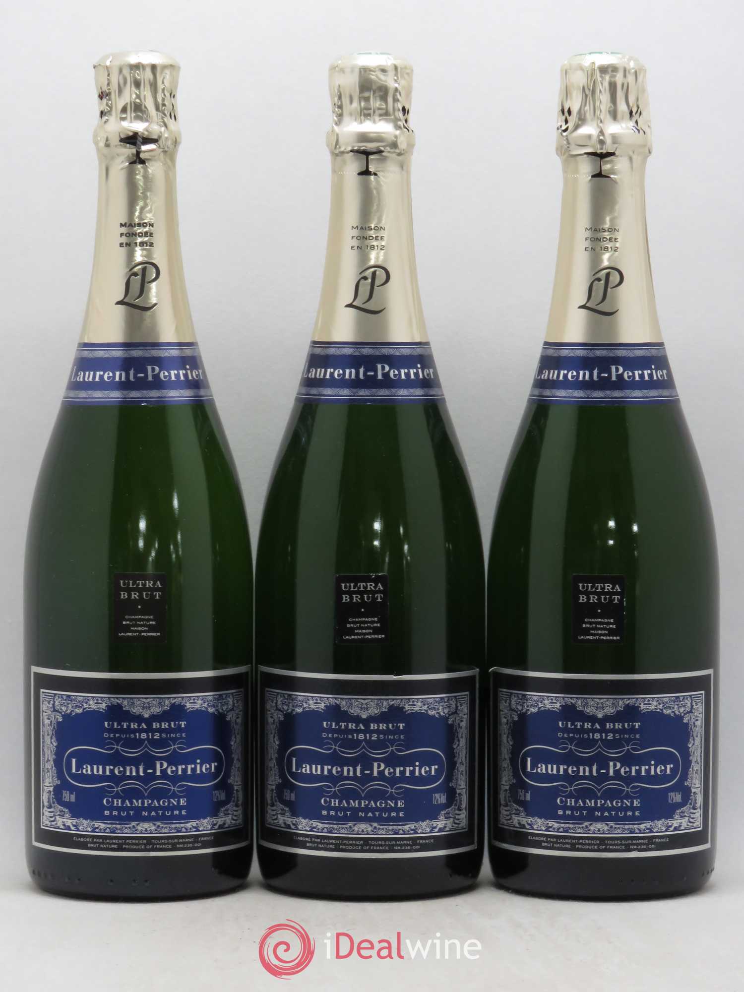 Ultra Brut Laurent Perrier - Lot de 3 bouteilles - 0