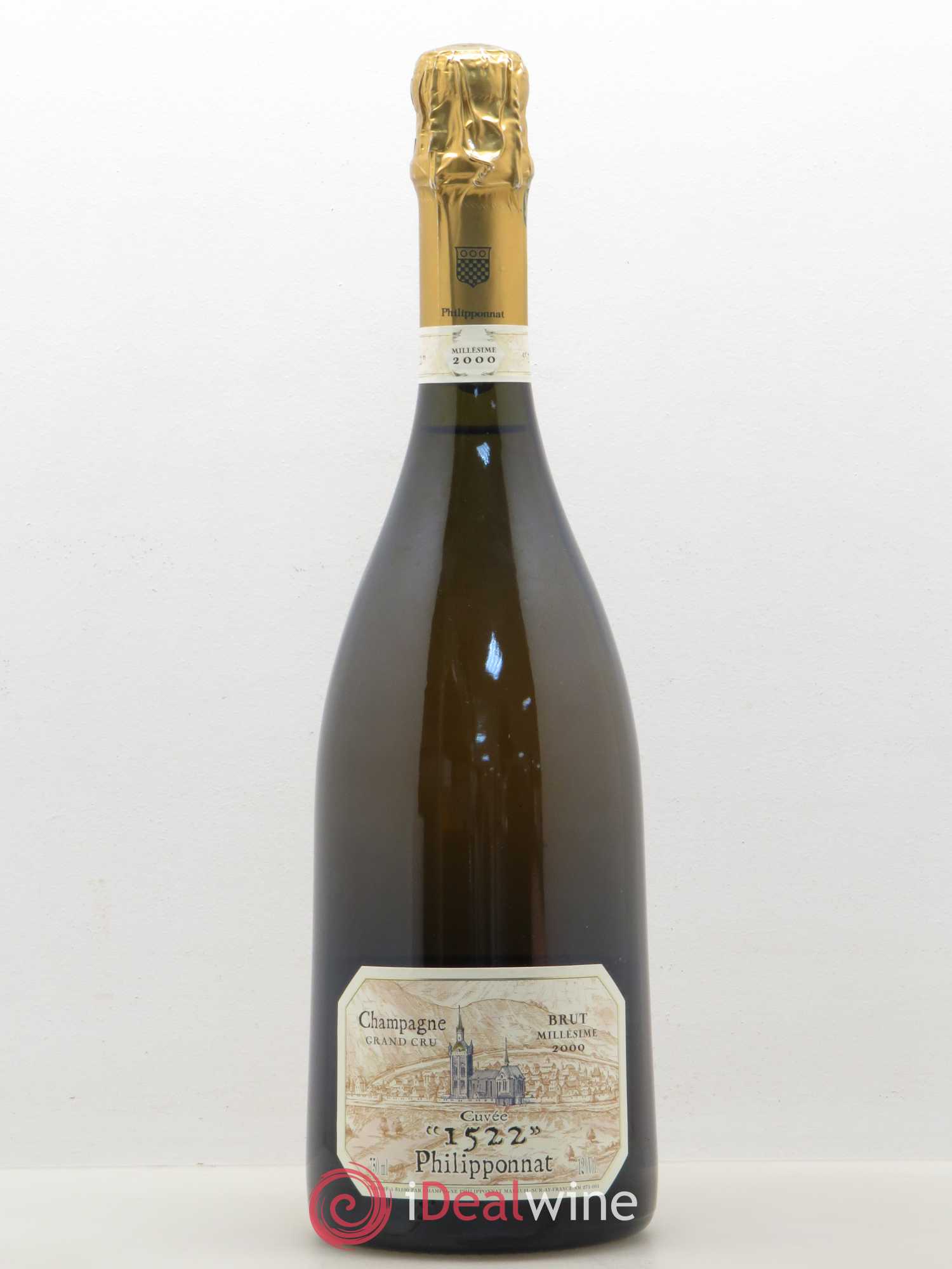 Champagne Philipponnat 1522 Brut Grand Cru 2000 - Posten von 1 Flasche - 0