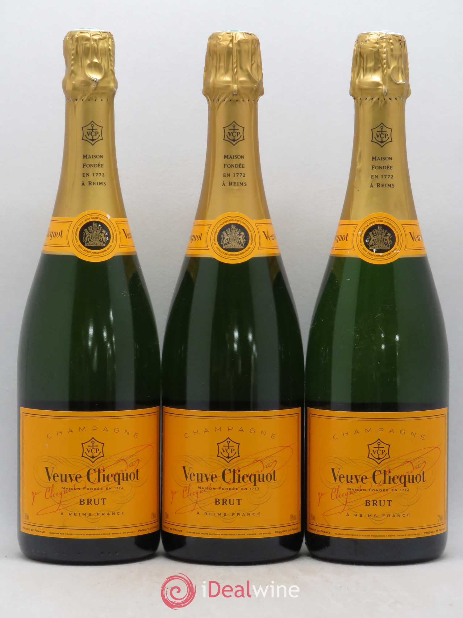 Champagne - - Lot of 3 bottles - 0
