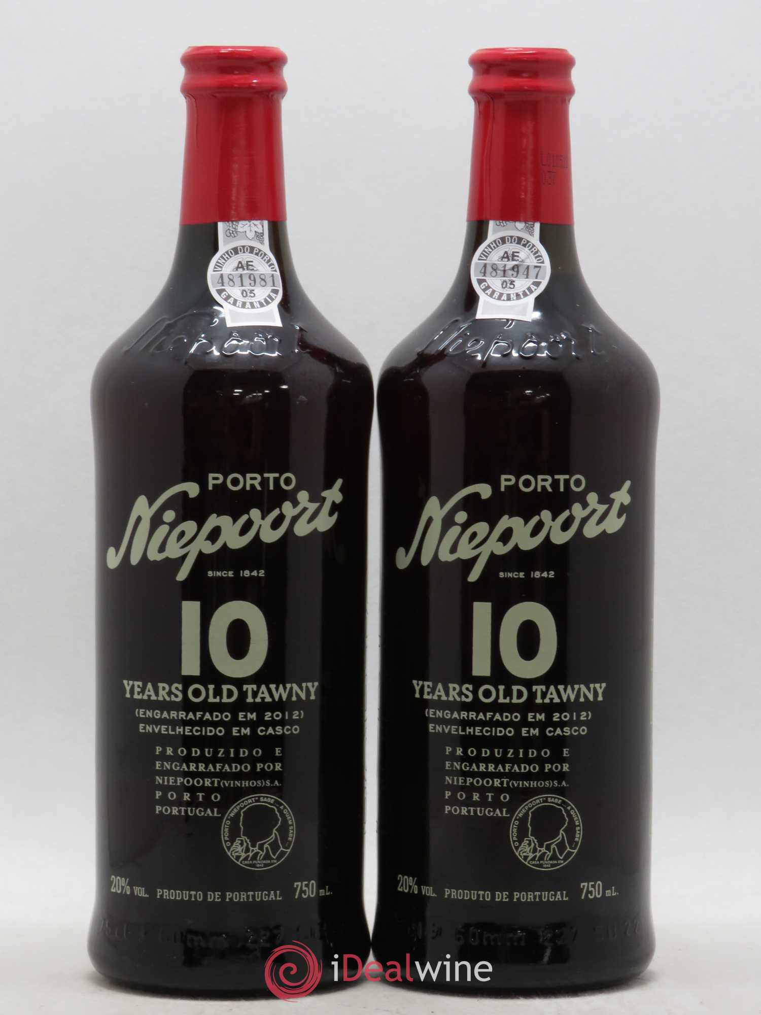 Porto Nieport Old Tawny 10 ans - Posten von 2 Flaschen - 0