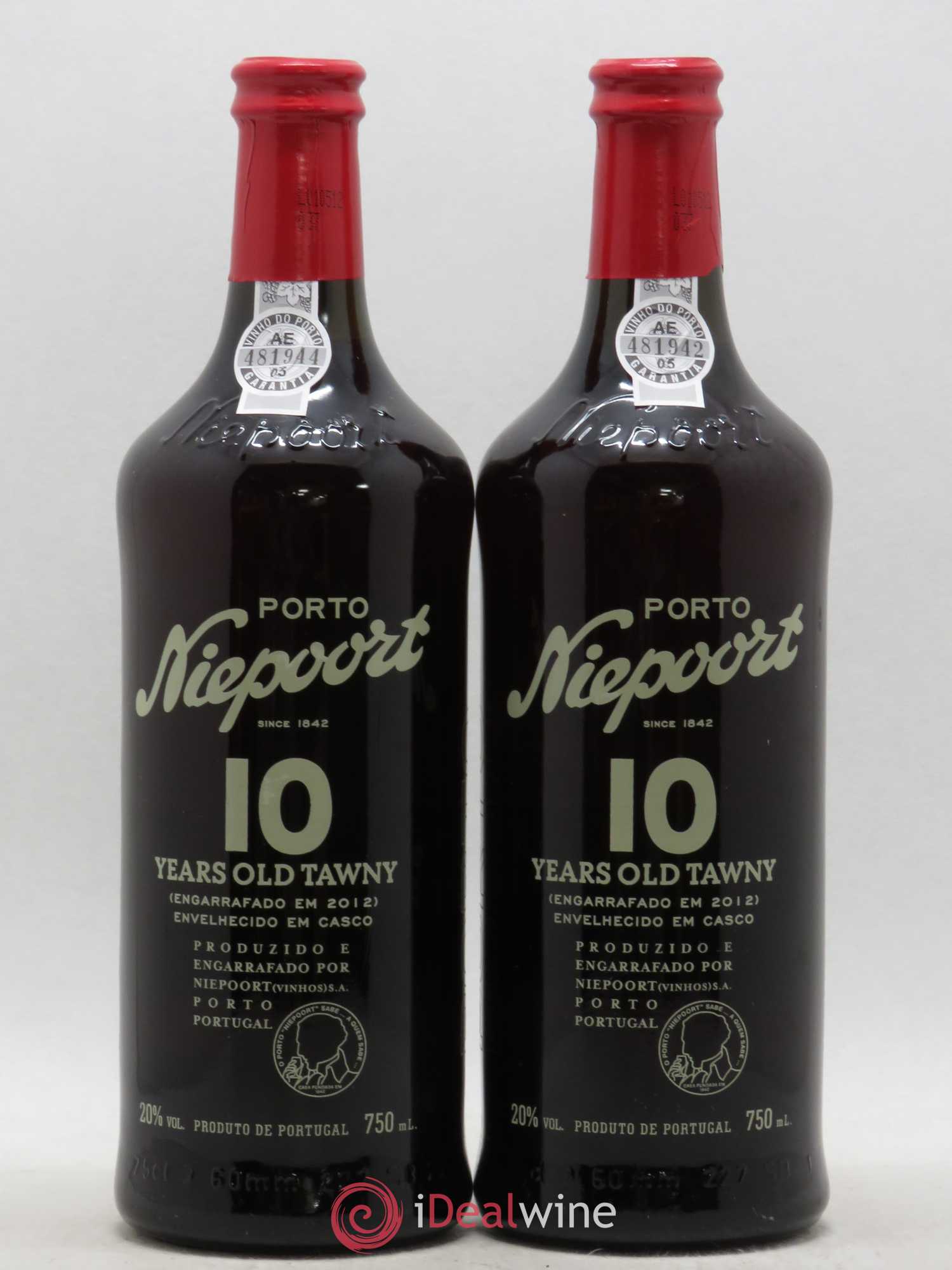 Porto Nieport Old Tawny 10 ans - Posten von 2 Flaschen - 0