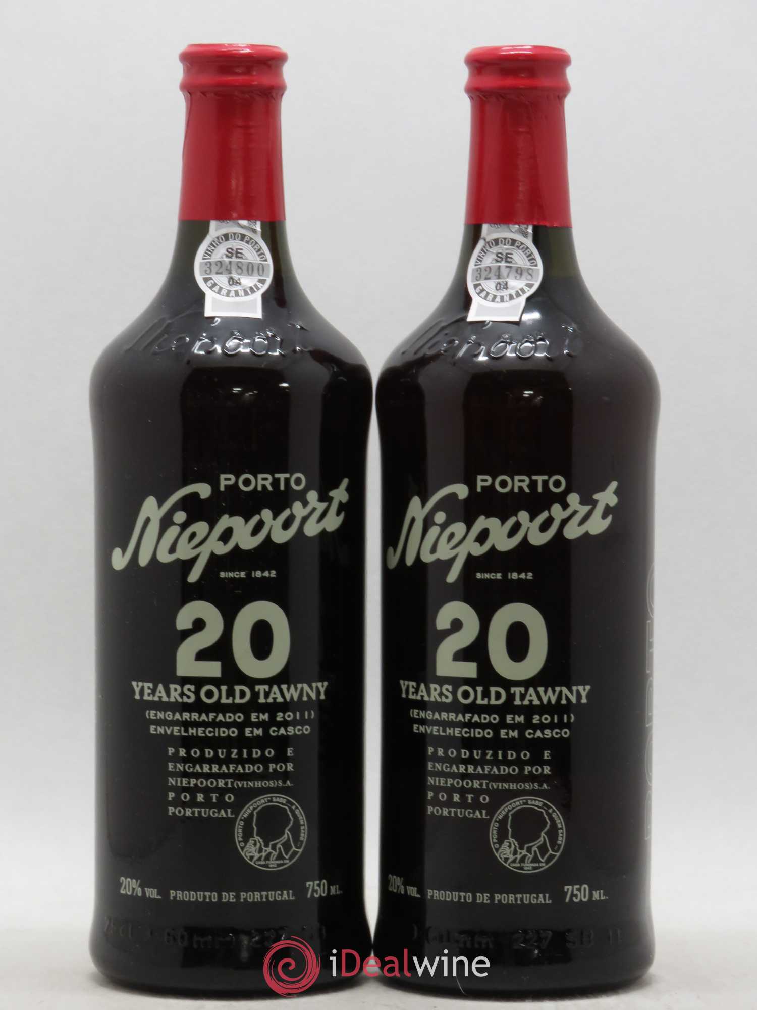 Porto Nieport Old Tawny 20 ans - Posten von 2 Flaschen - 0