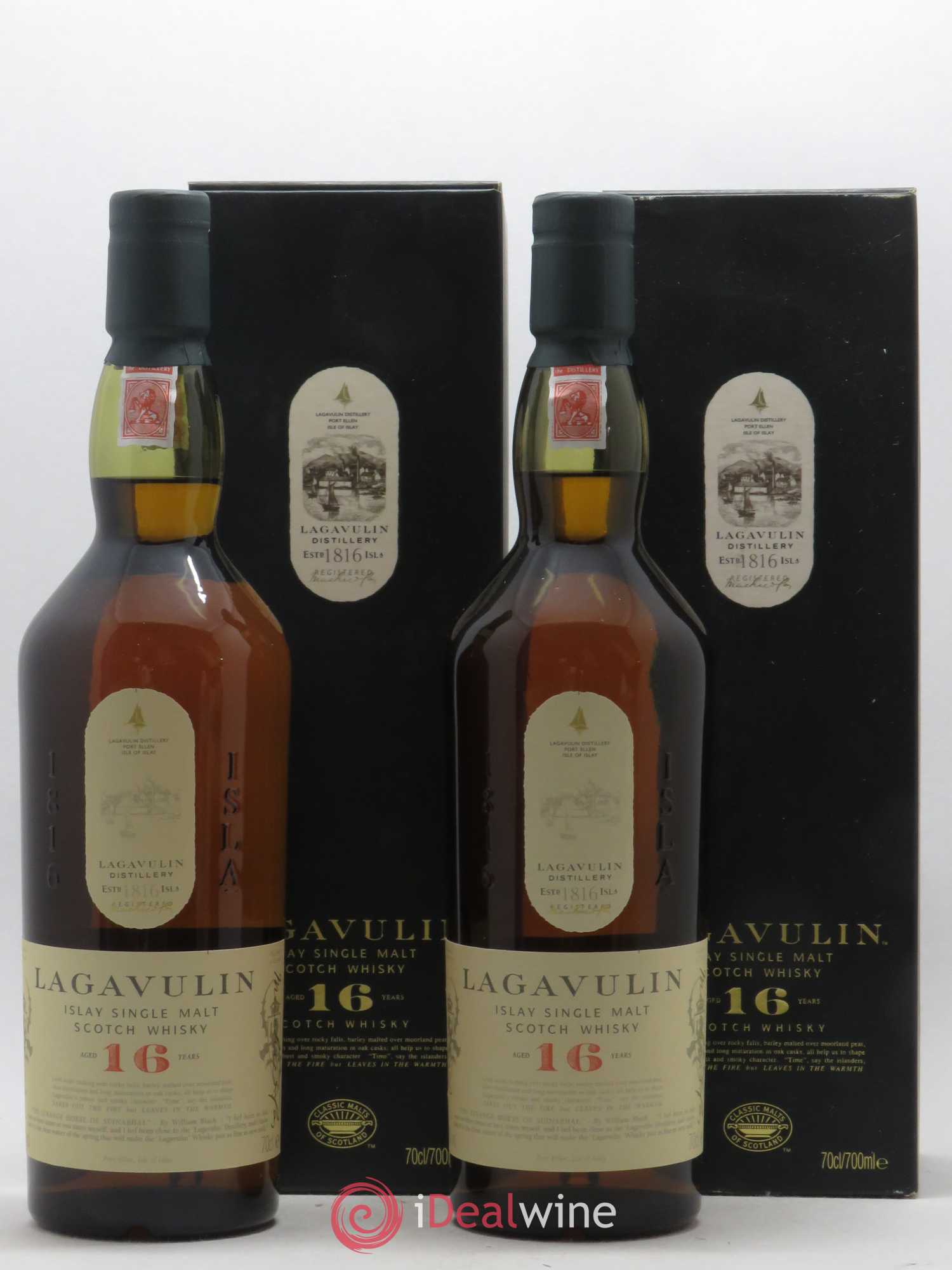 Whisky Lagavulin Islay Single Malt 16 ans - Posten von 2 Flaschen - 1