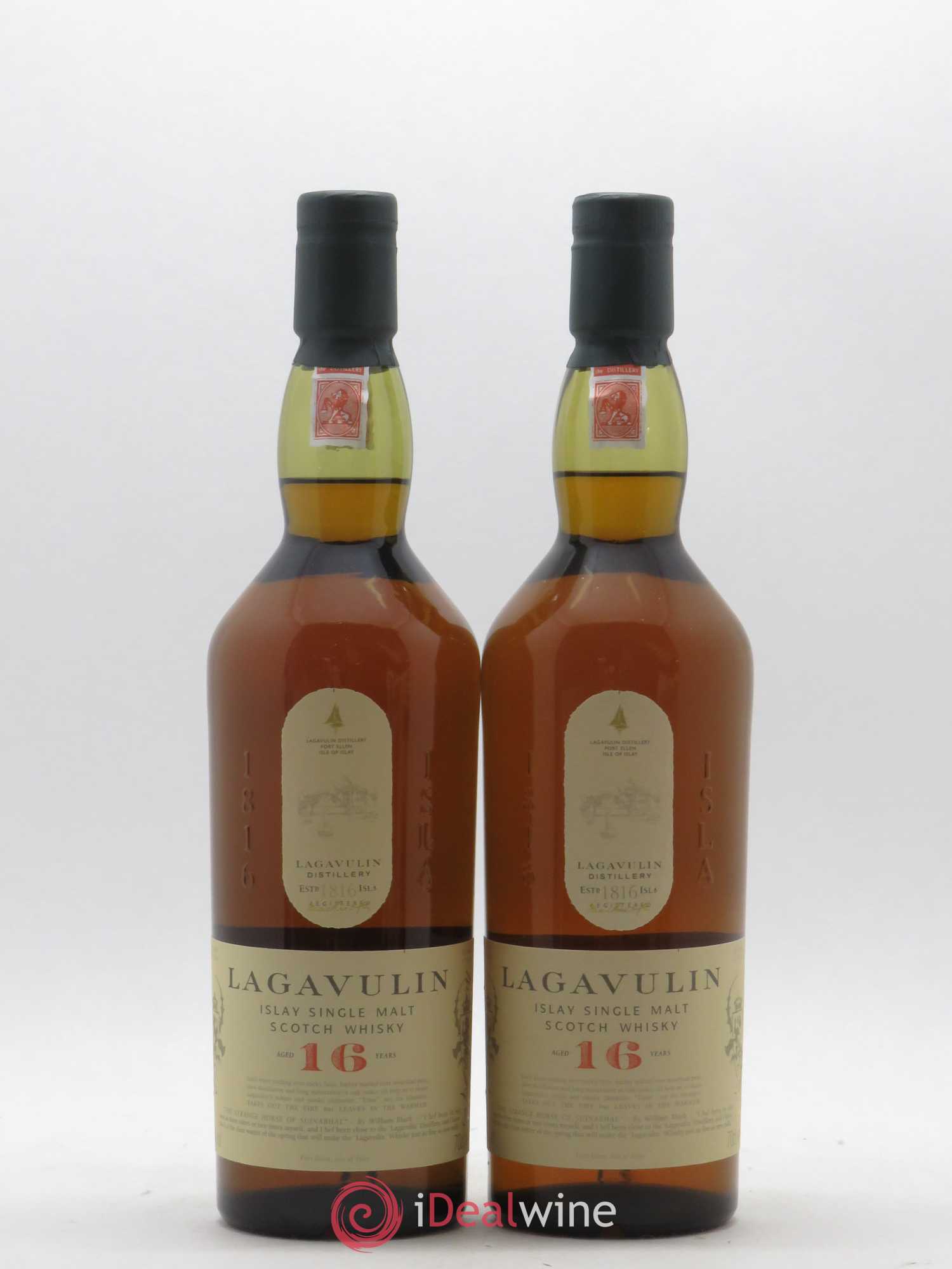 Whisky Lagavulin Islay Single Malt 16 ans - Posten von 2 Flaschen - 0
