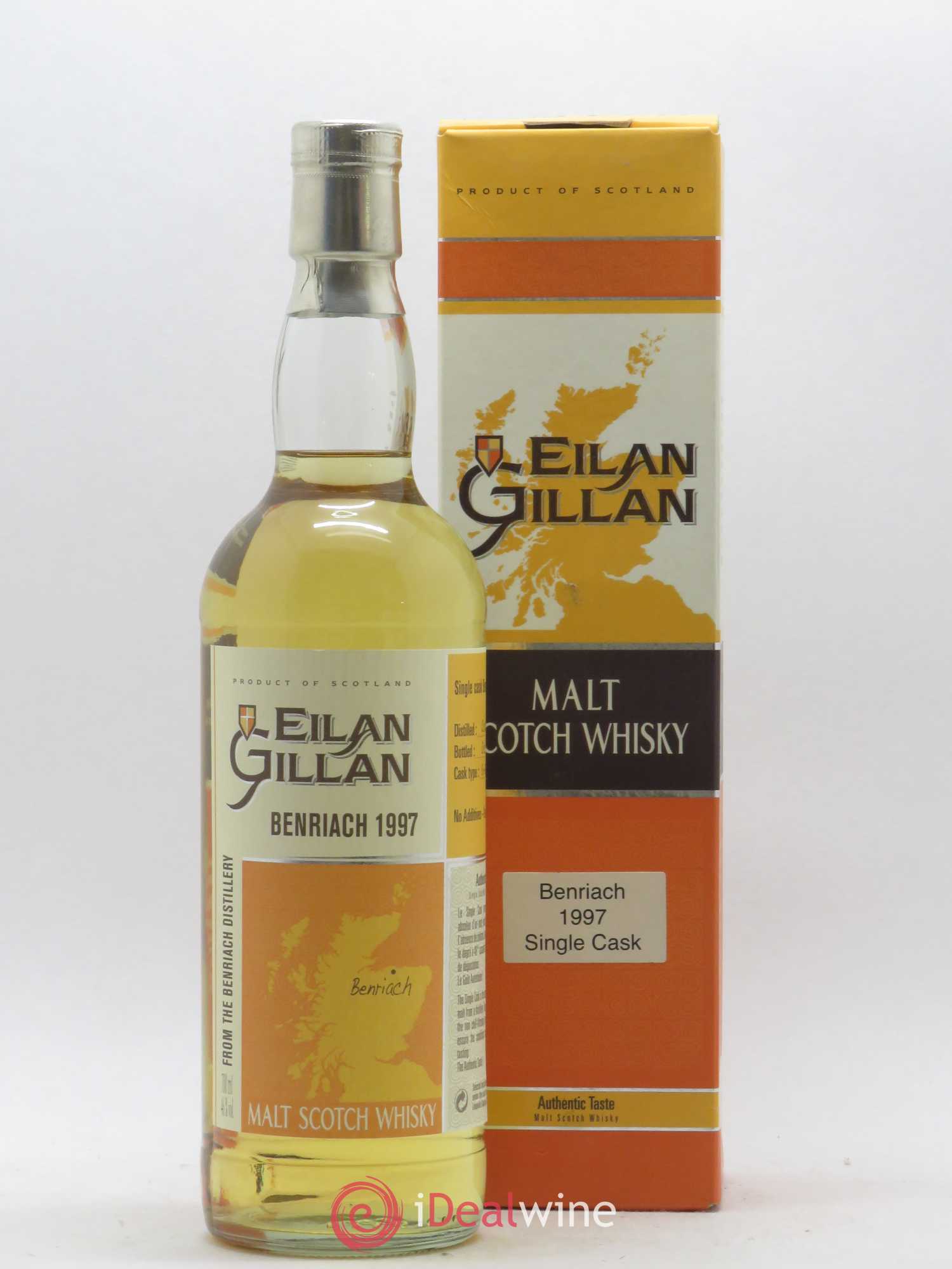 Whisky BENRIACH EILAN GILLAN Single Cask 1997 - Posten von 1 Flasche - 2