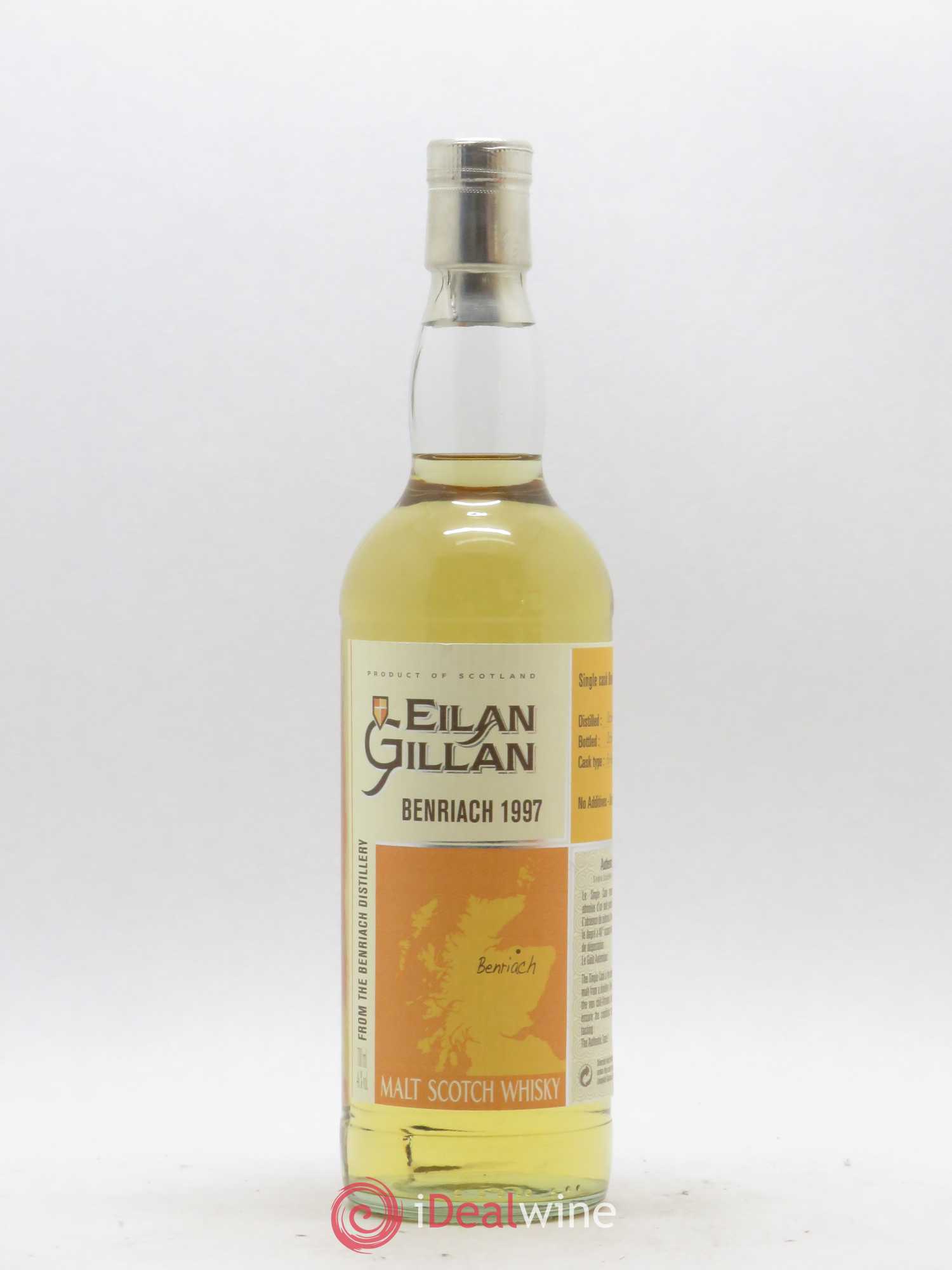 Whisky BENRIACH EILAN GILLAN Single Cask 1997 - Posten von 1 Flasche - 0