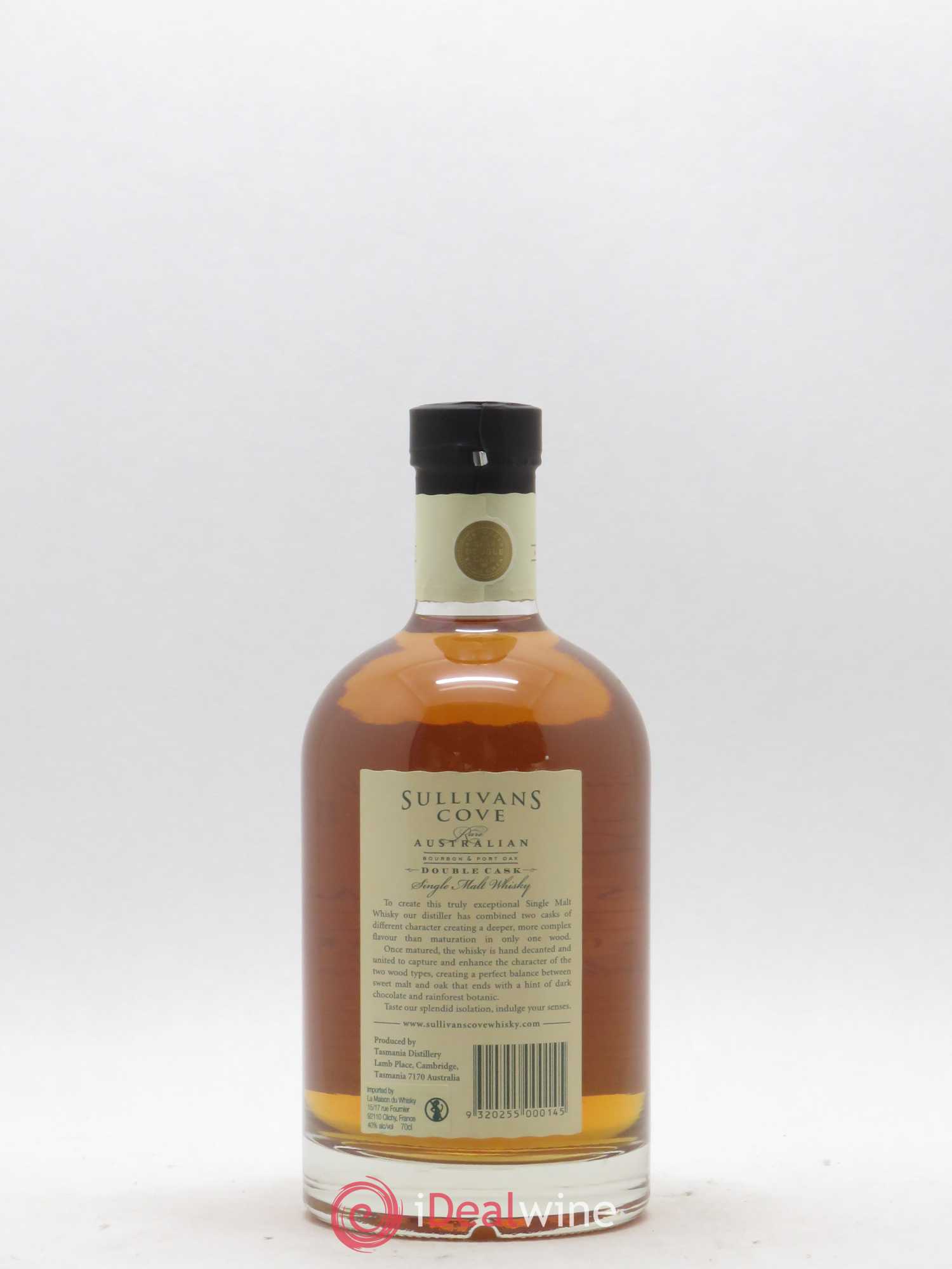 Whisky Sullivans Cove Australian Single Malt Double cask - Lot of 1 bottle - 1