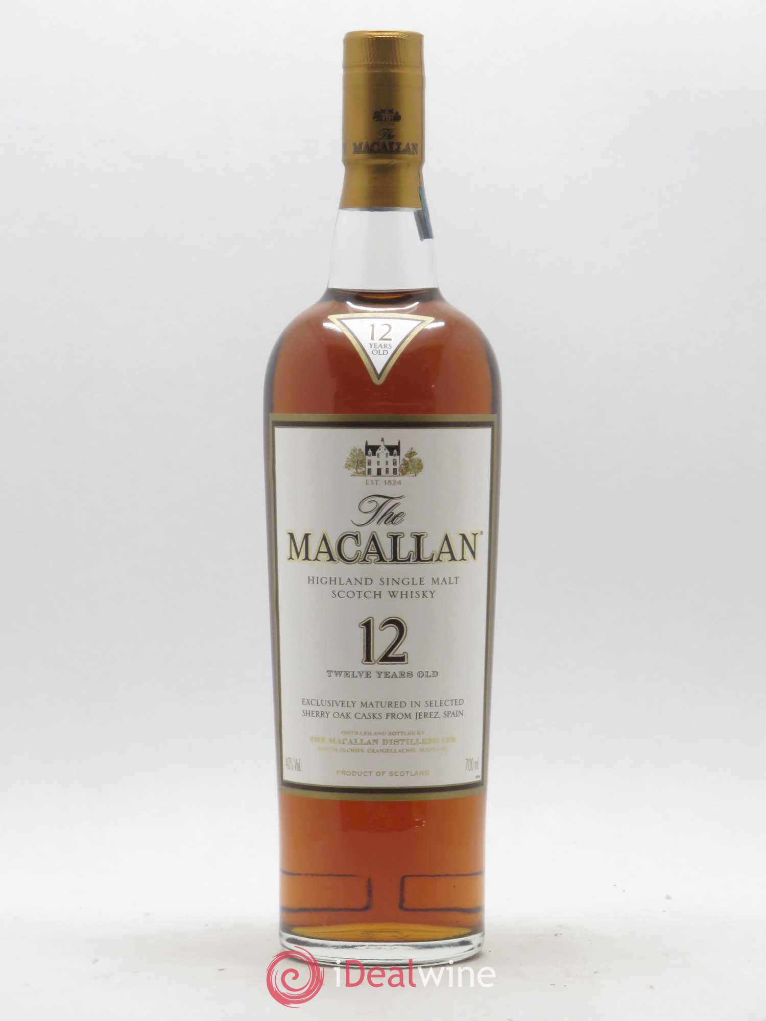Whisky THE MACALLAN Highland Single Malt 12 ans - Posten von 1 Flasche - 0