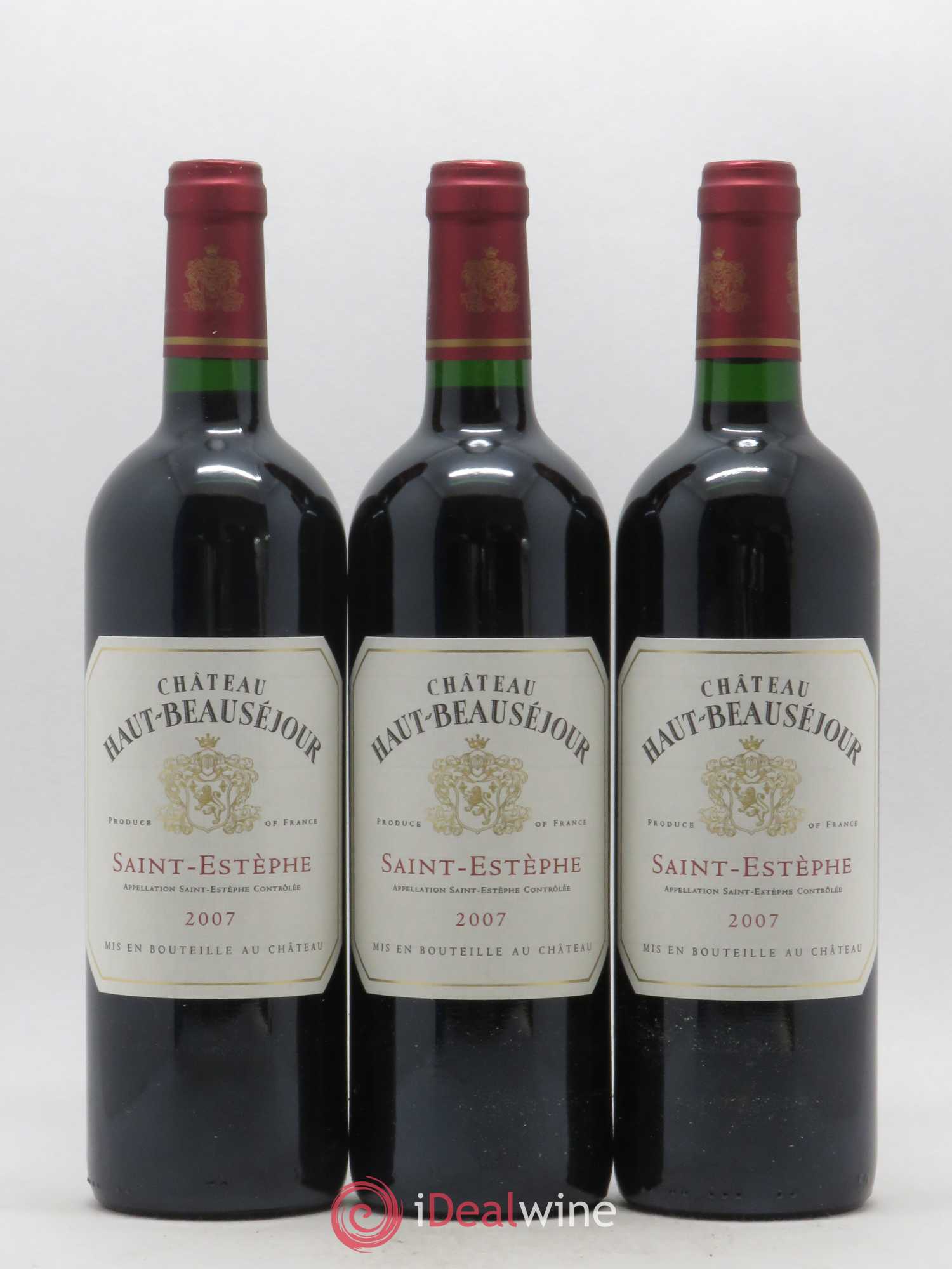 Château Haut Beauséjour Cru Bourgeois 2007 - Lot de 6 bouteilles - 2