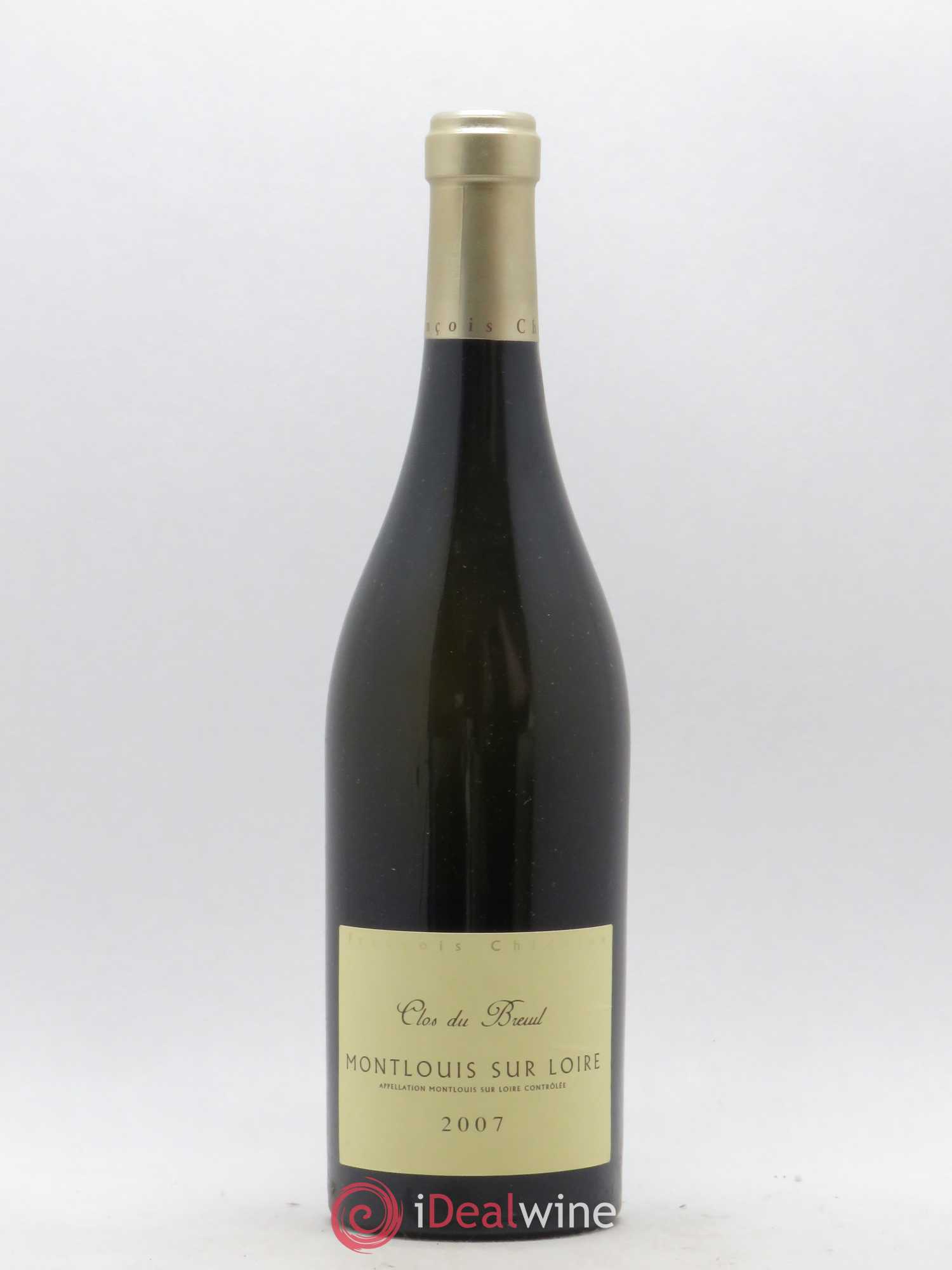 Montlouis-sur-Loire Clos du Breuil François Chidaine 2007 - Lot de 1 bouteille - 0