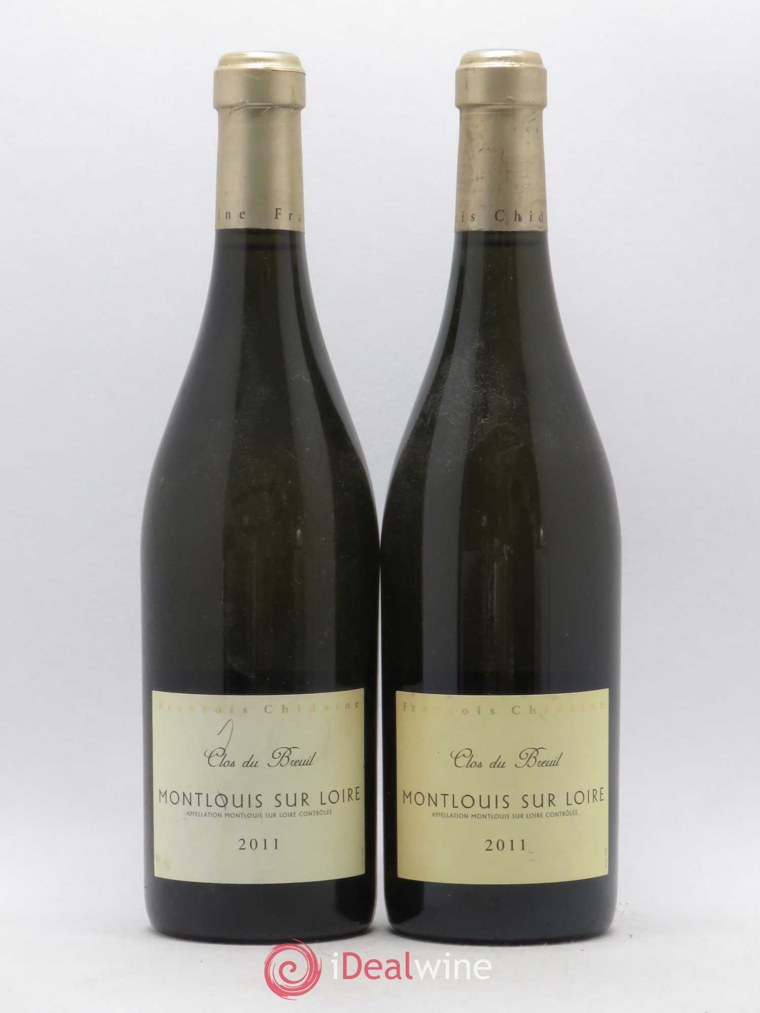 Montlouis-sur-Loire Clos du Breuil François Chidaine 2011 - Lot de 2 bouteilles - 0