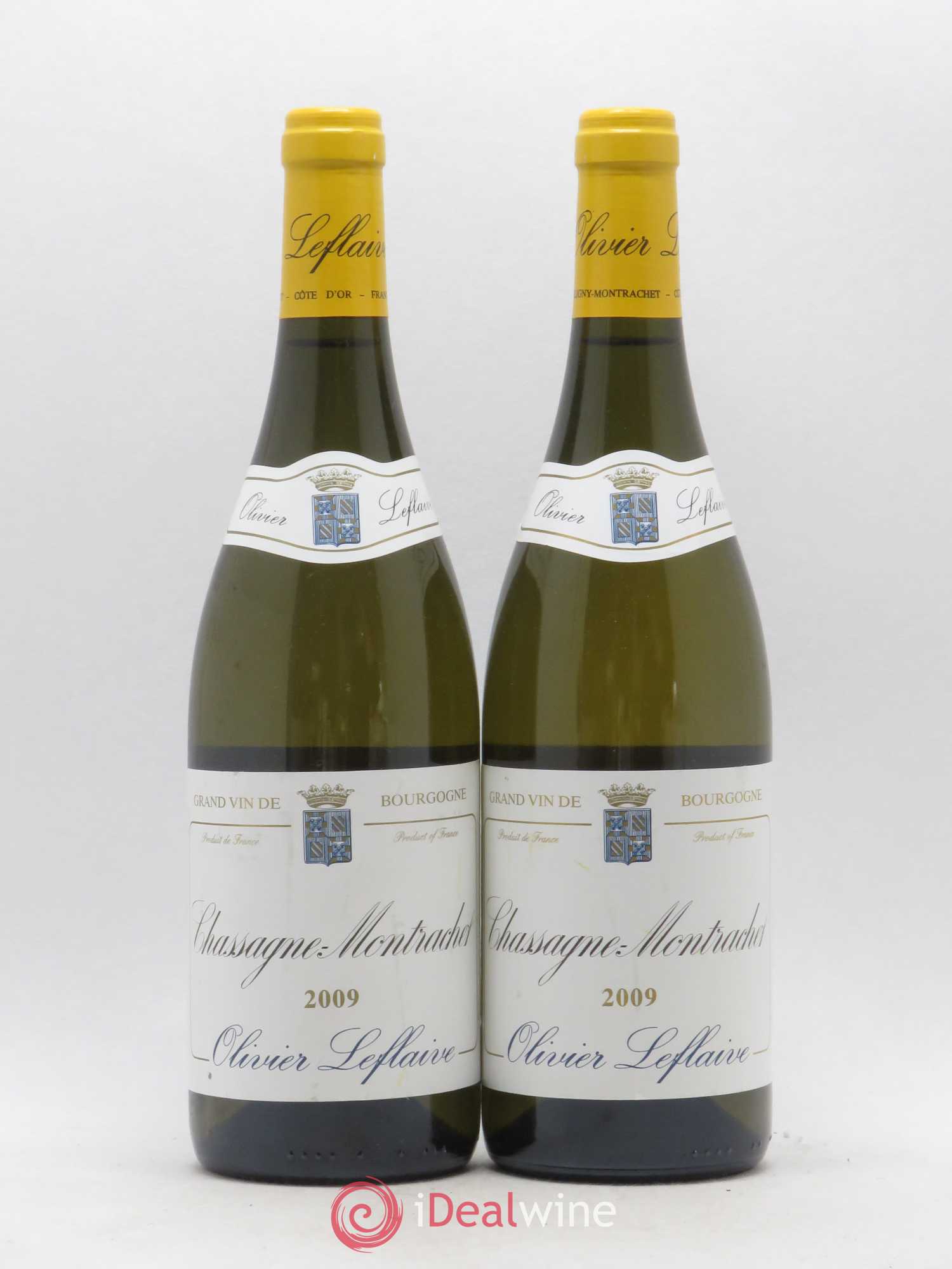 Chassagne-Montrachet Olivier Leflaive 2009 - Lot de 2 bouteilles - 0