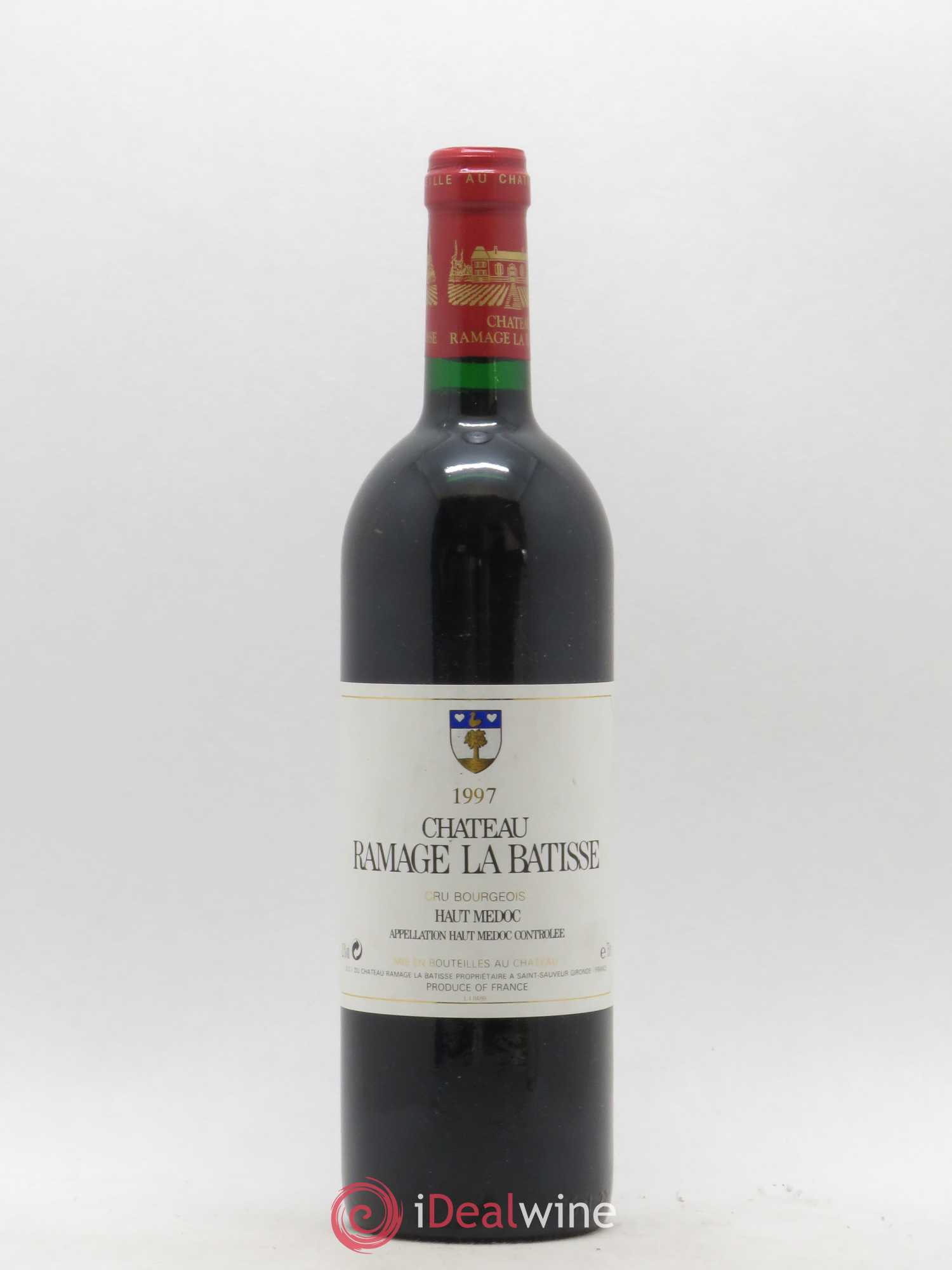Château Ramage la Bâtisse Cru Bourgeois 1997 - Lot de 1 bouteille - 0