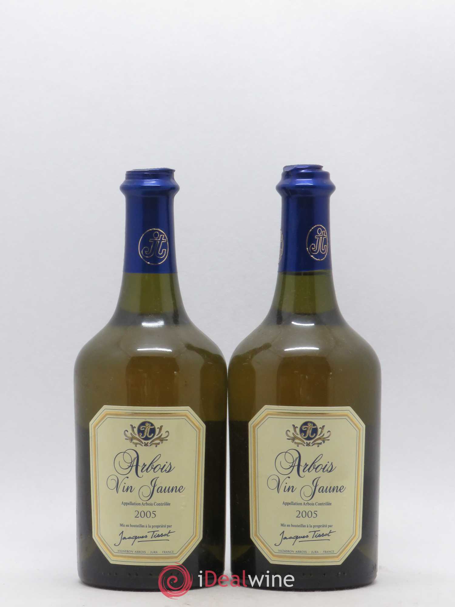Arbois Vin Jaune Jacques Tissot 2005 - Lot de 2 bouteilles - 0