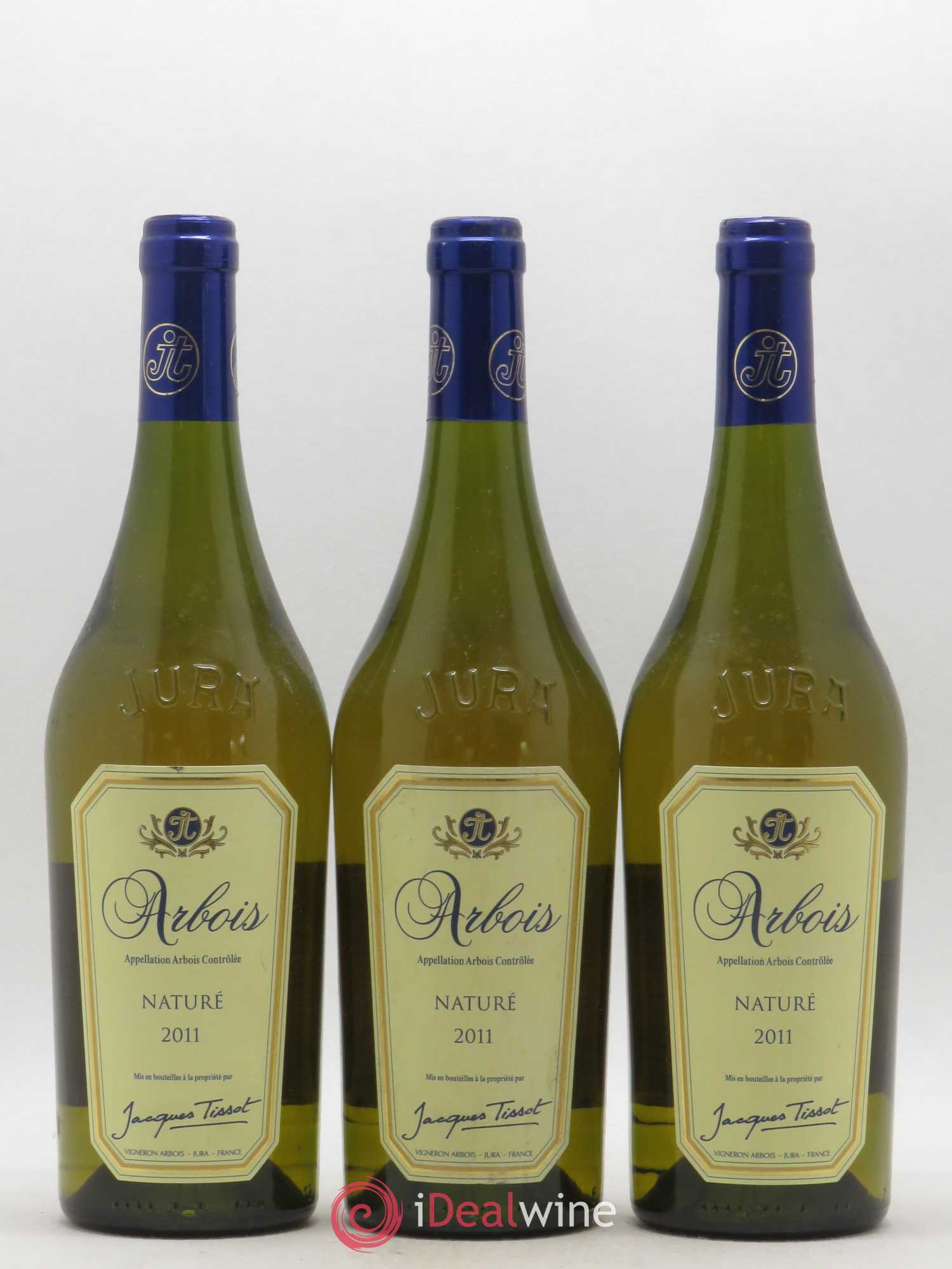 Arbois Naturé Jacques Tissot 2011 - Posten von 3 Flaschen - 0