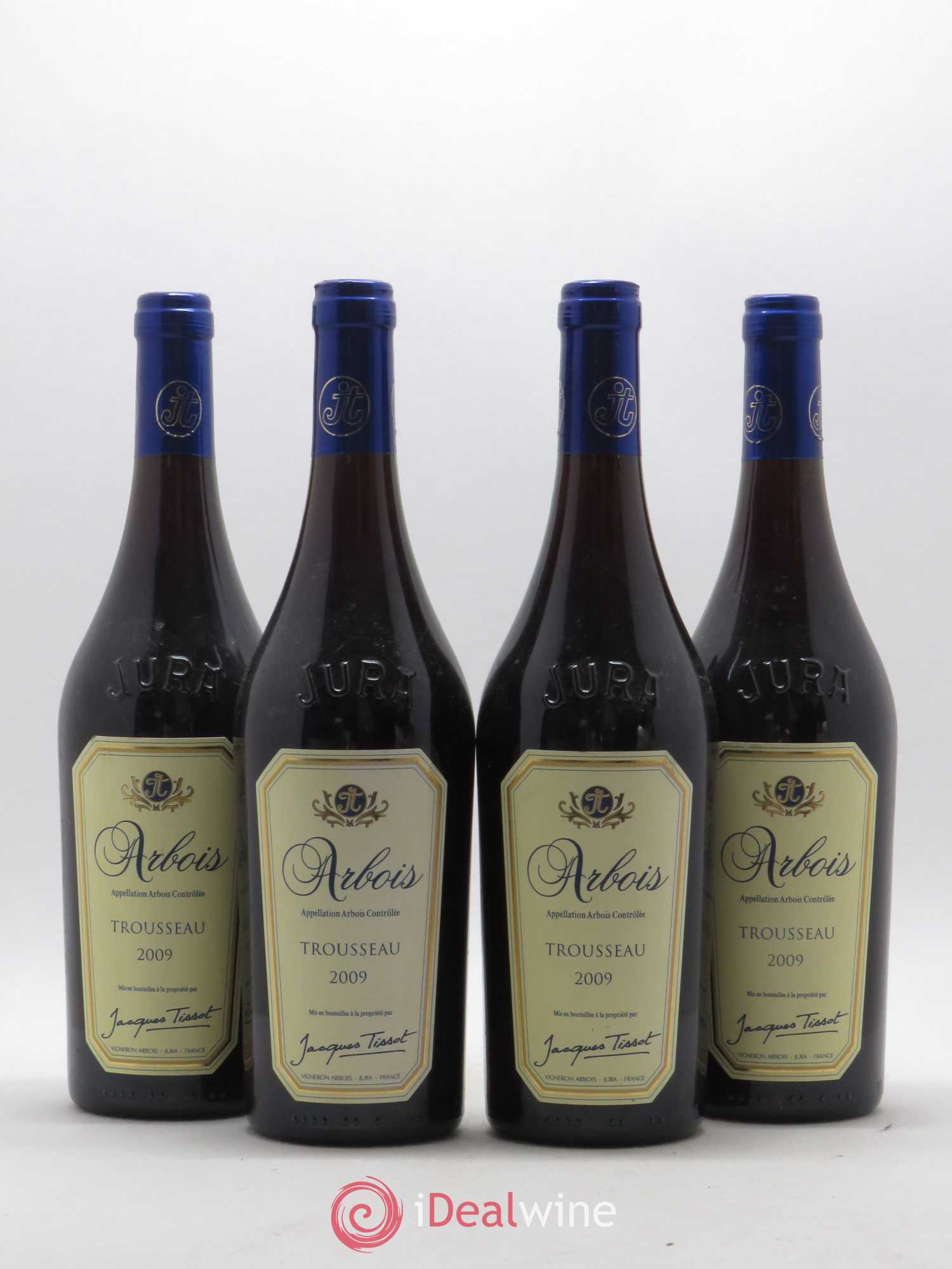 Arbois Trousseau Jacques Tissot 2009 - Posten von 4 Flaschen - 0