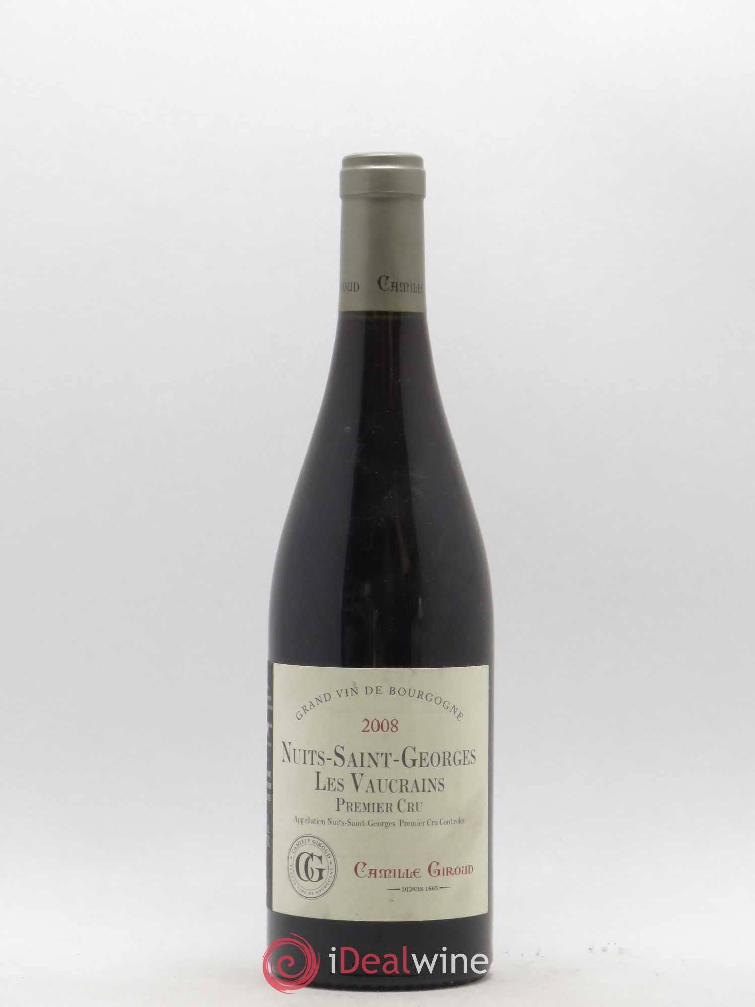 Nuits-Saint-Georges 1er Cru Les Vaucrains Camille Giroud 2008 - Posten von 1 Flasche - 0