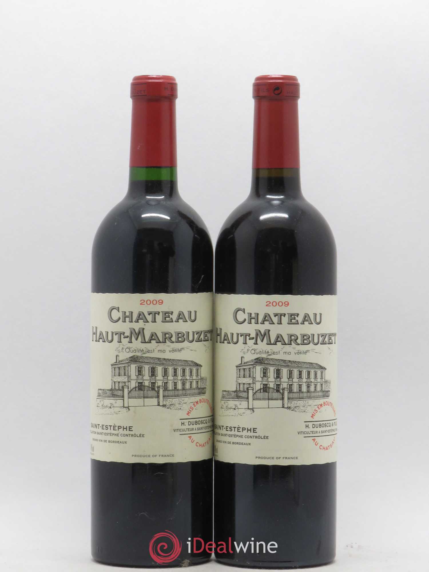 Château Haut Marbuzet 2009 - Lot de 2 bouteilles - 0