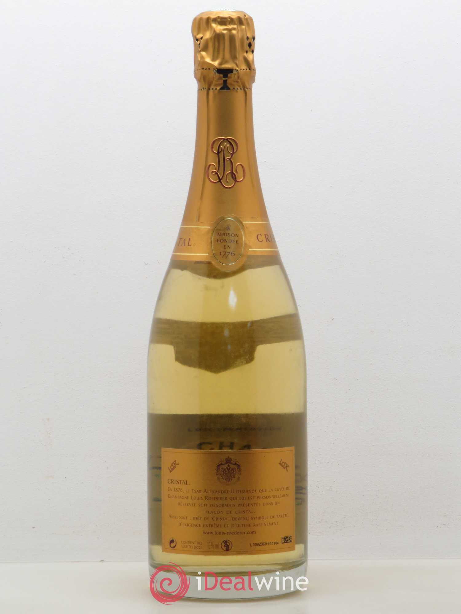Cristal Louis Roederer 2004 - Lot de 1 bouteille - 1