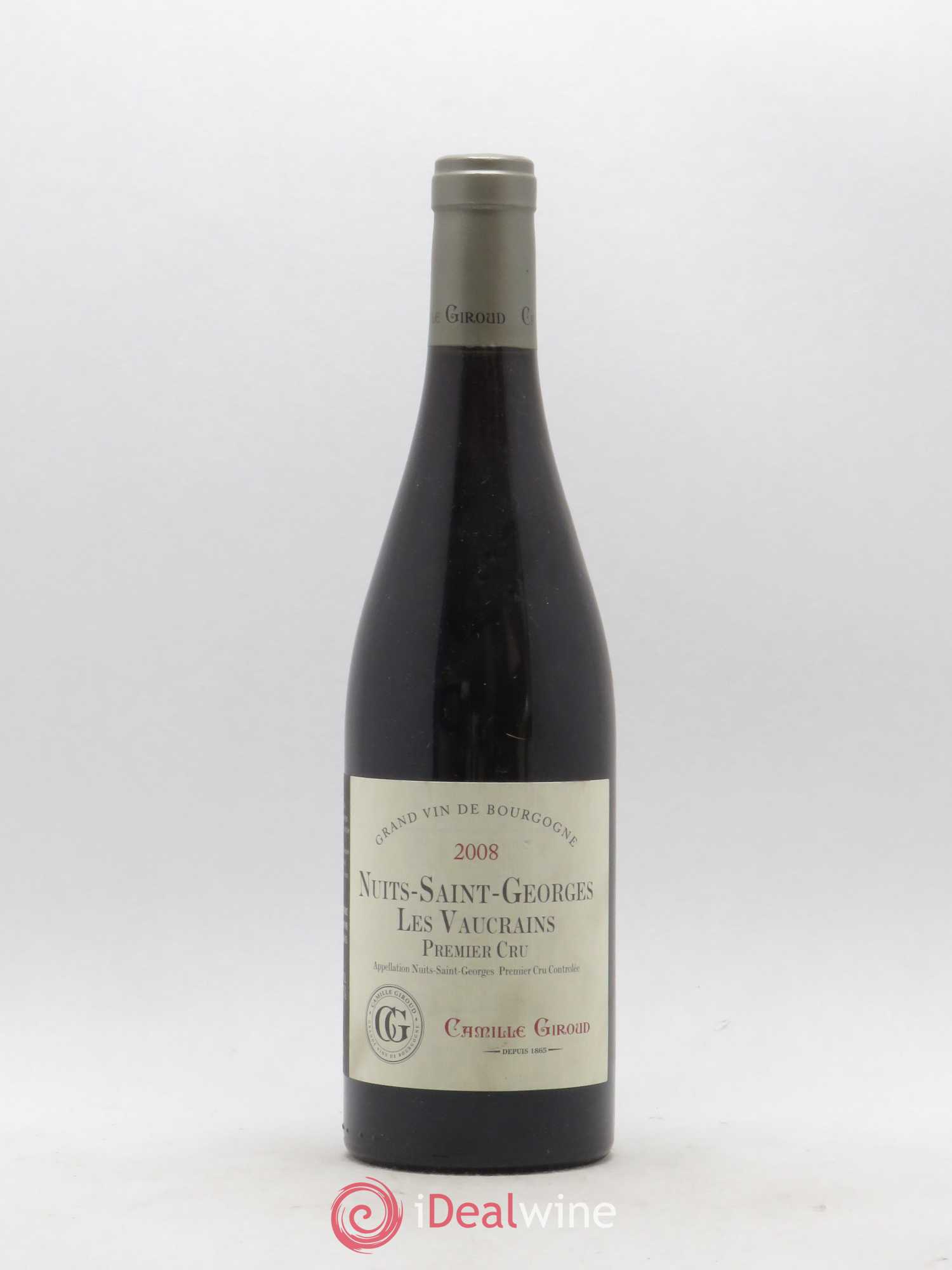 Nuits-Saint-Georges 1er Cru Les Vaucrains Camille Giroud 2008 - Posten von 1 Flasche - 0