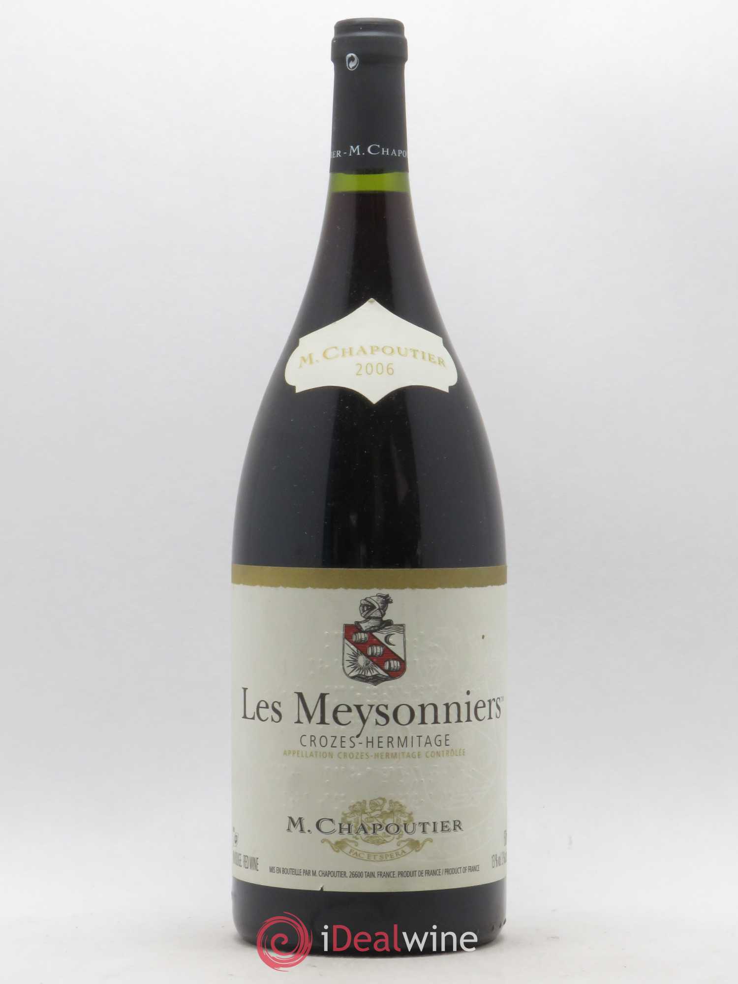 Crozes-Hermitage Les Meysonniers Chapoutier 2006 - Lot de 1 magnum - 0