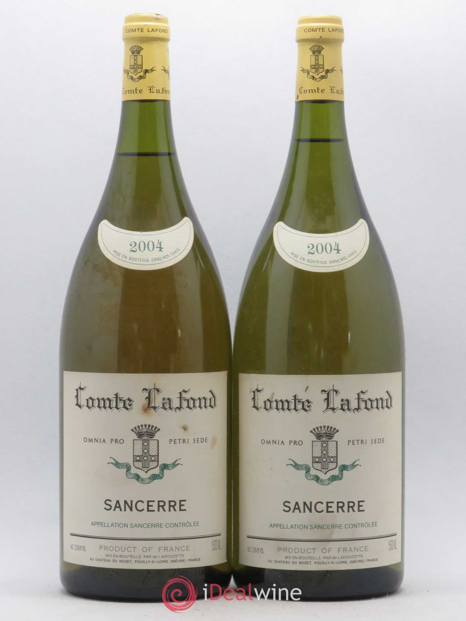 Sancerre Comte Lafond 2004 - Posten von 2 Magnum - 0