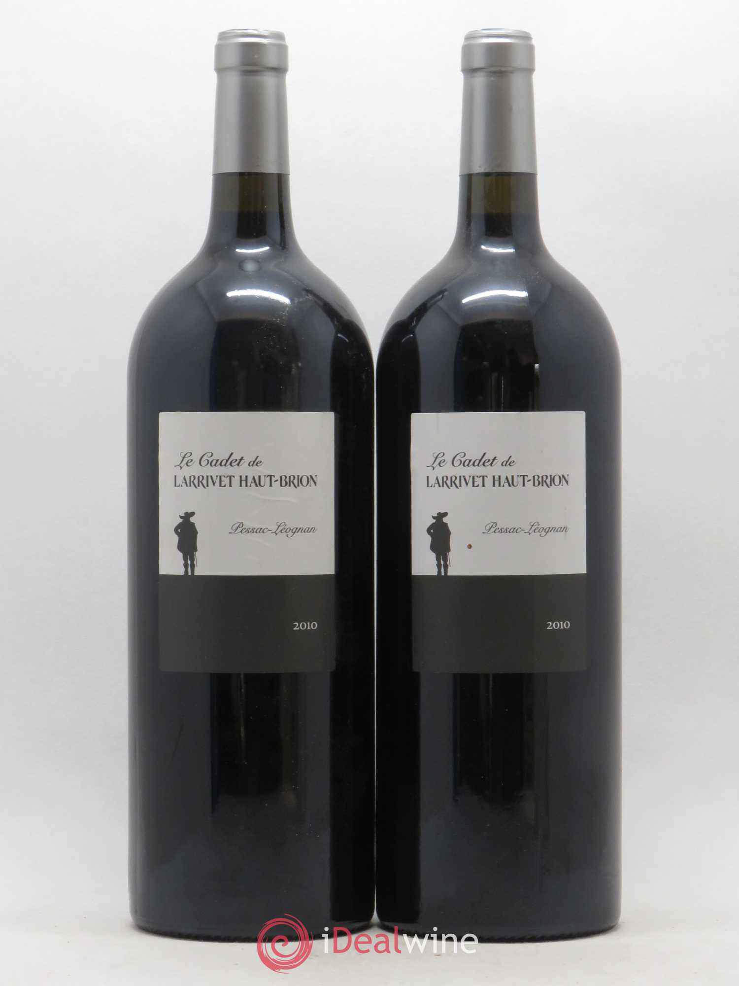Pessac-Léognan Le Cadet De Larrivet Haut Brion 2010 - Posten von 2 Magnum - 0