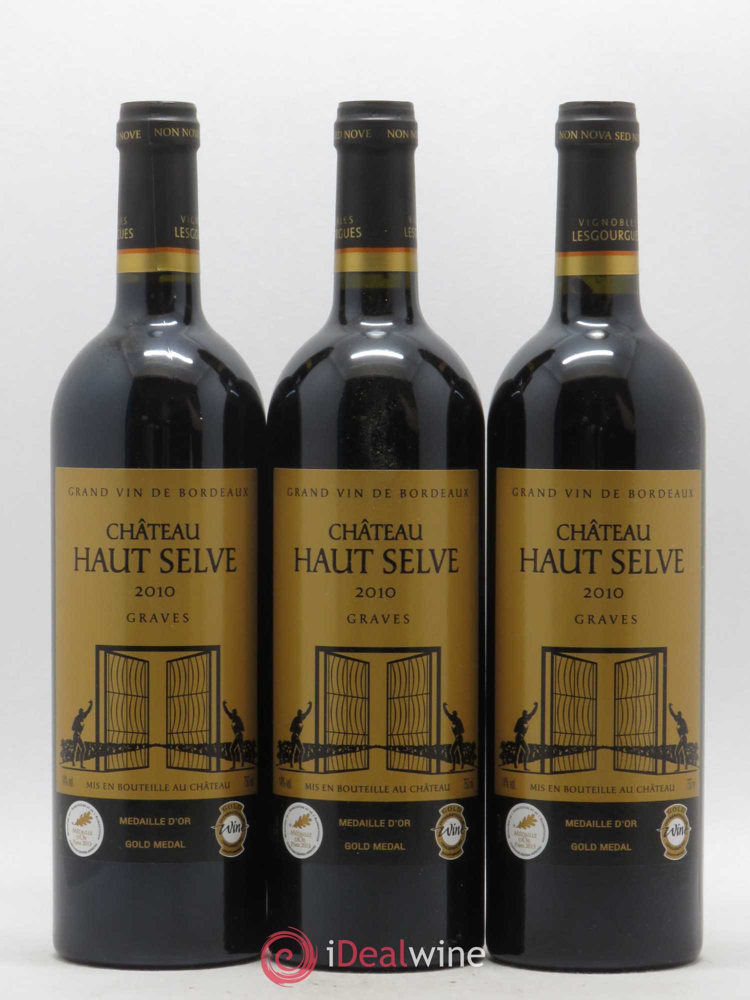 Graves Château Haut Selve 2010 - Posten von 6 Flaschen - 1