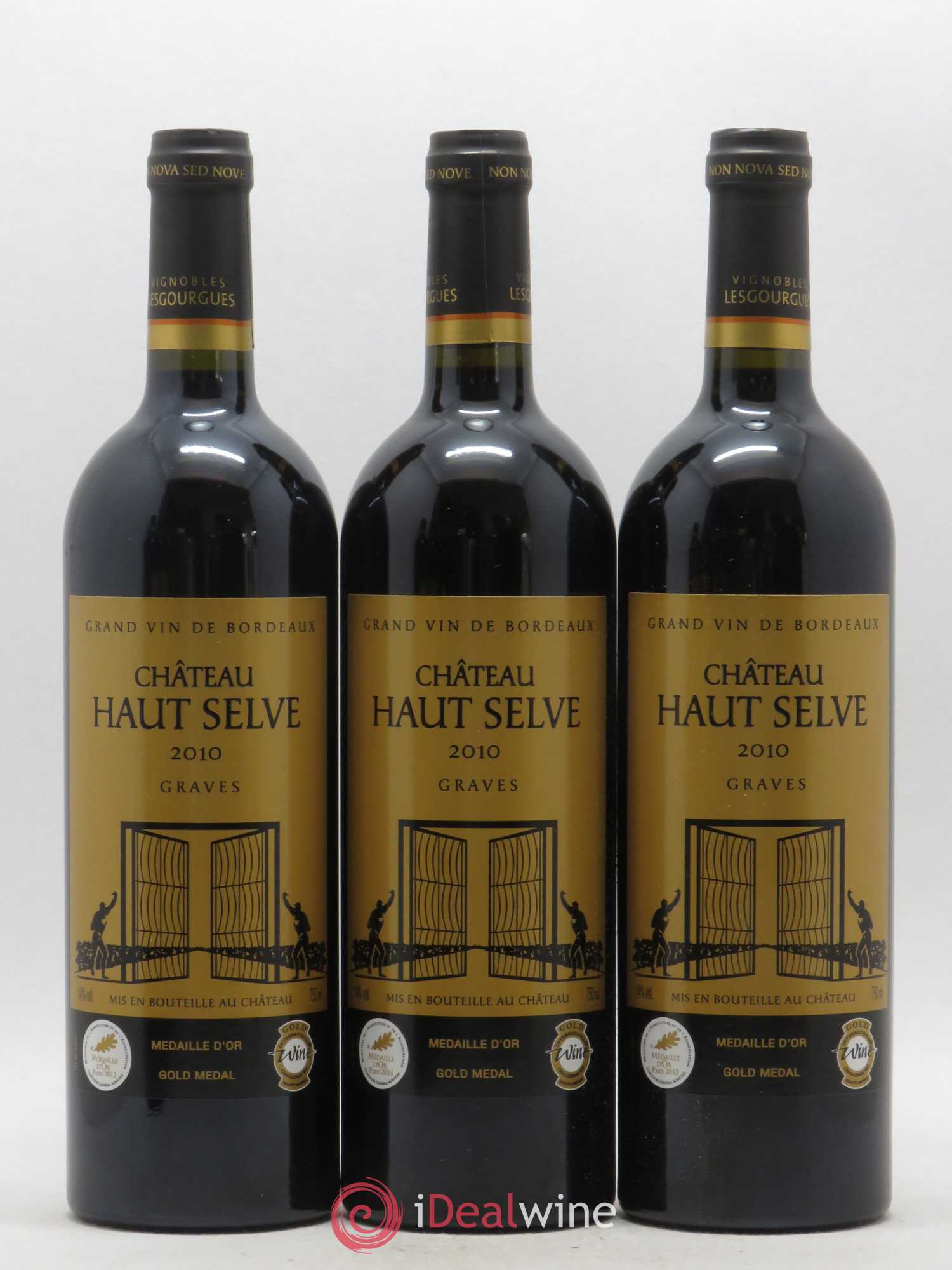 Graves Château Haut Selve 2010 - Posten von 6 Flaschen - 2